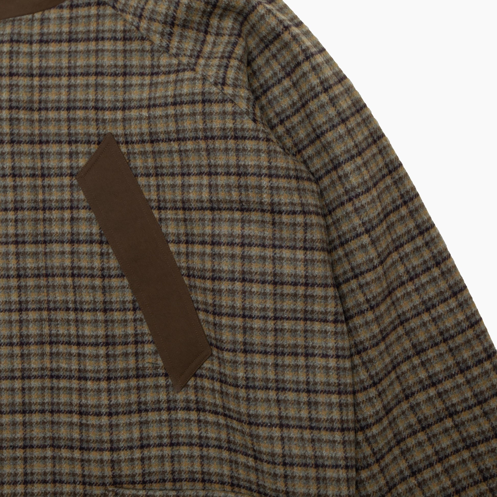 BLACKOUT "ROBE COAT (OVER) check"