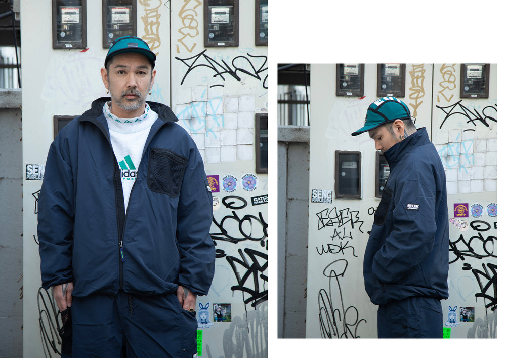 EBTEK/ NYLON/MESH BLOUSONナイロンメッシュ ブルゾン style image