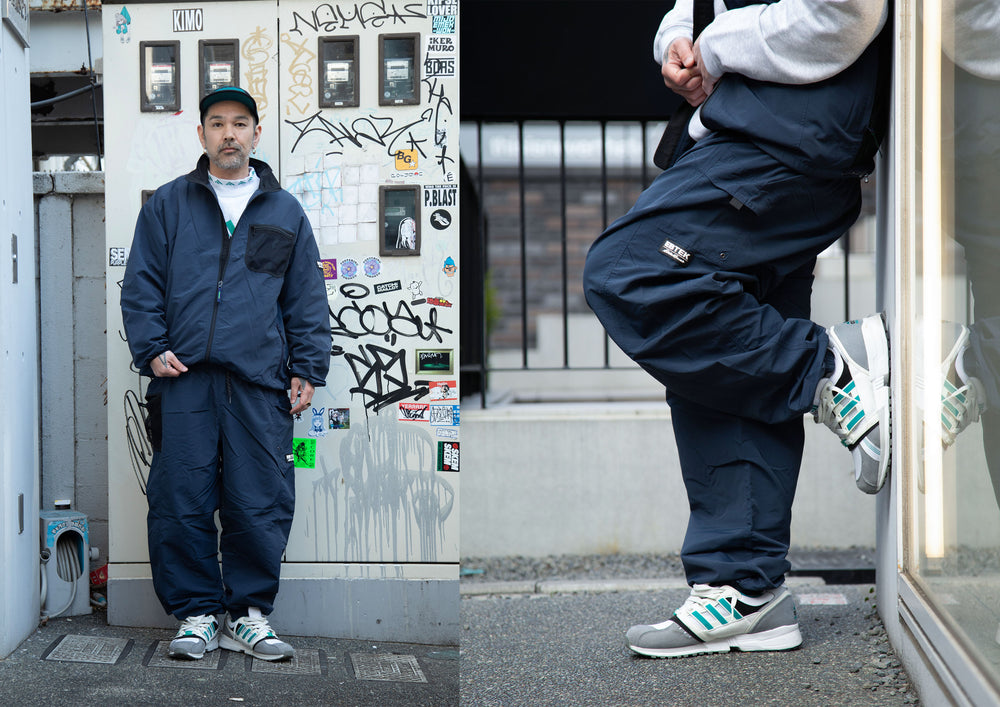 EBTEK /NYLON/MESH TRUCK PANTSナイロンメッシュ トラックパンツ style image