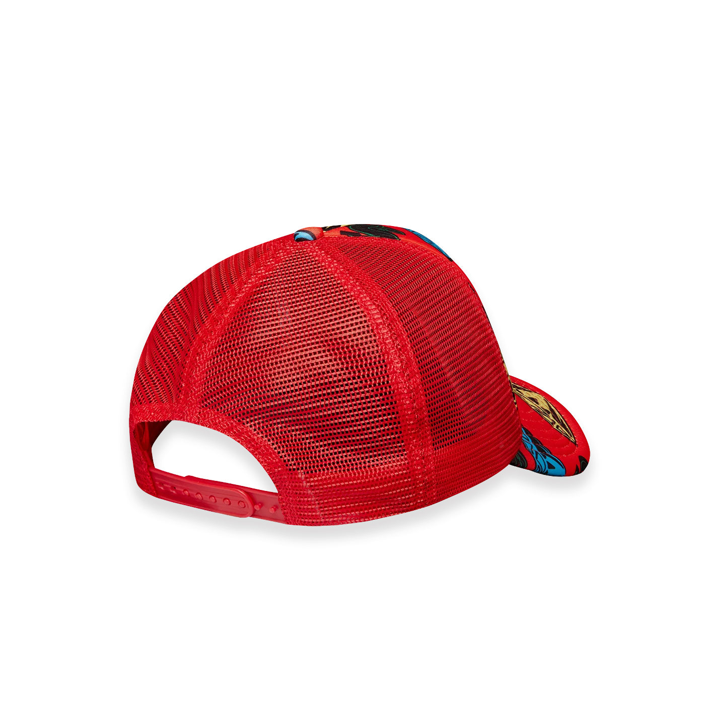 BILLIONAIRE BOYS CLUB DIAMONDS &amp; DOLLARS MESH TRUCKER CAP - RED