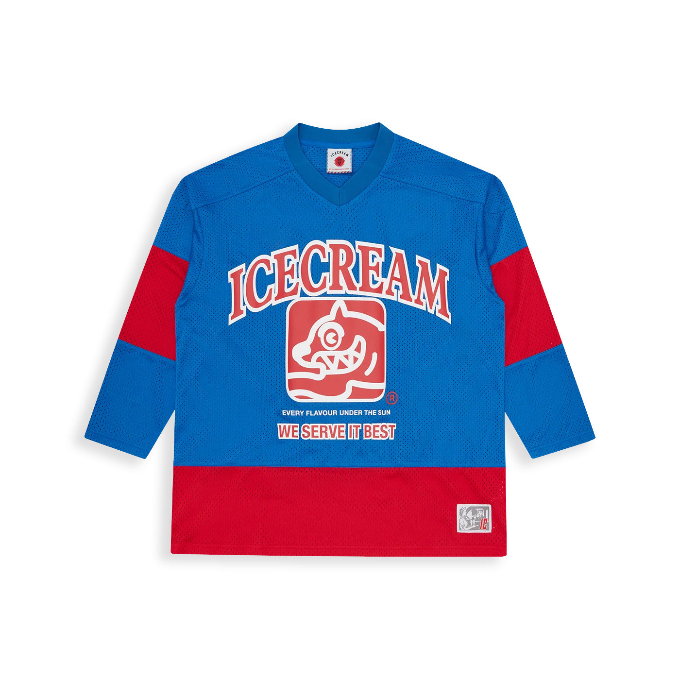 ICECREAM TEAM HOCKEY SHIRT - BLUE/RED