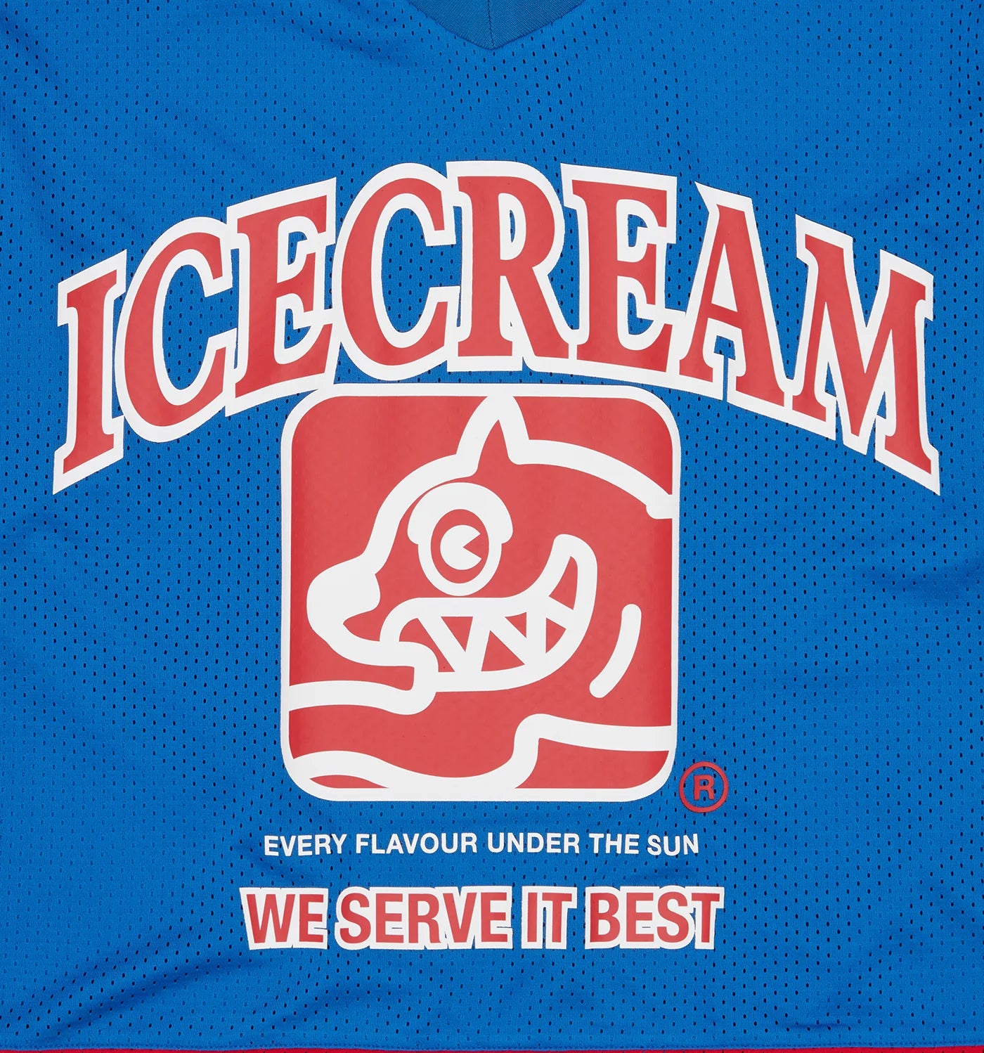 ICECREAM TEAM HOCKEY SHIRT - BLUE/RED