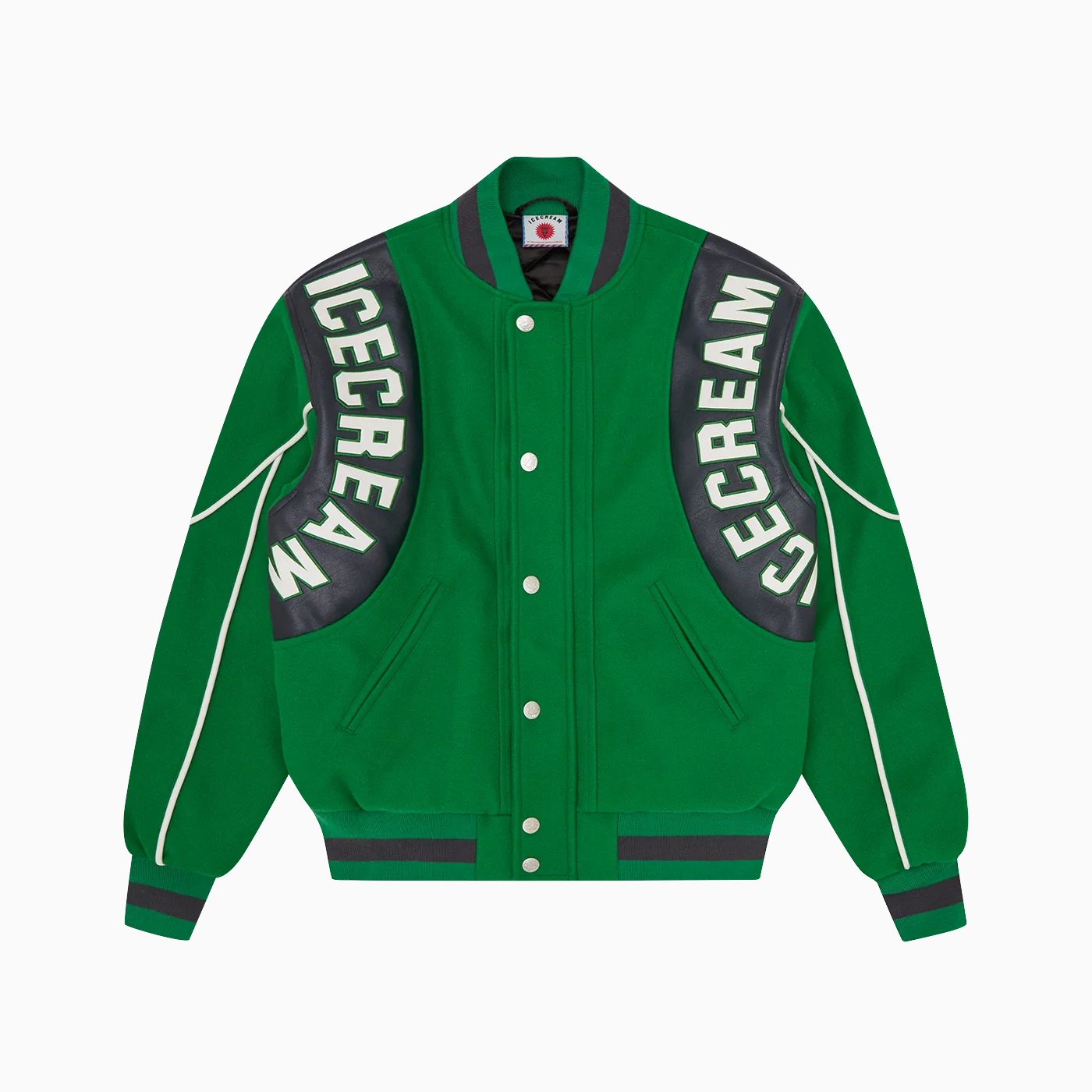 Icecream EU PANELLED VARSITY JACKET