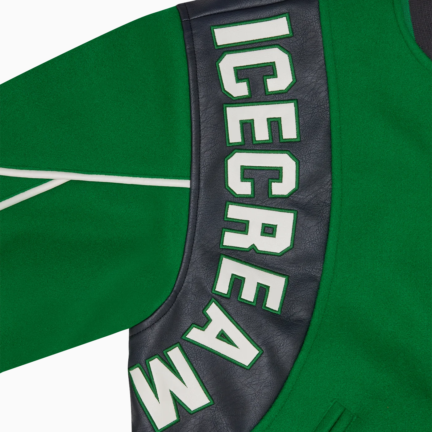 Icecream EU PANELLED VARSITY JACKET