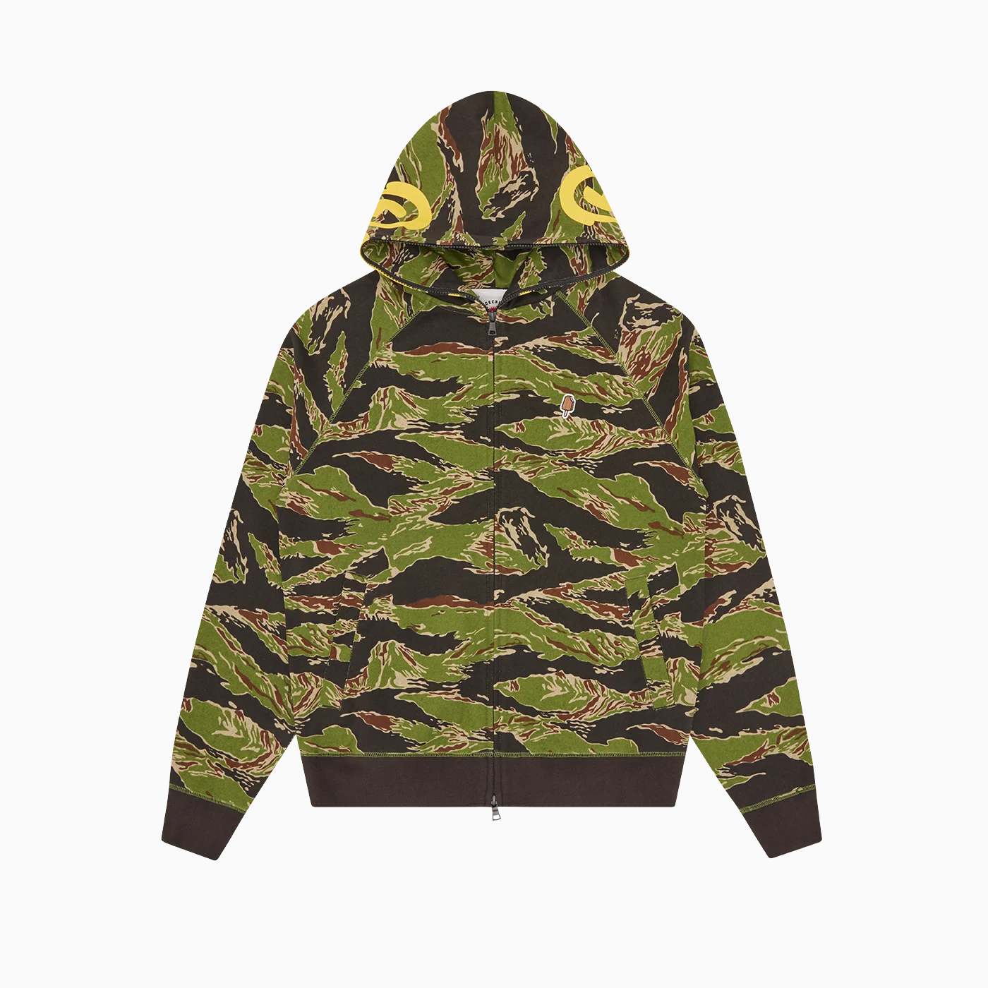 Icecream EU SMILEY TIGER STRIPE FULL ZIP - THROUGH HOOD