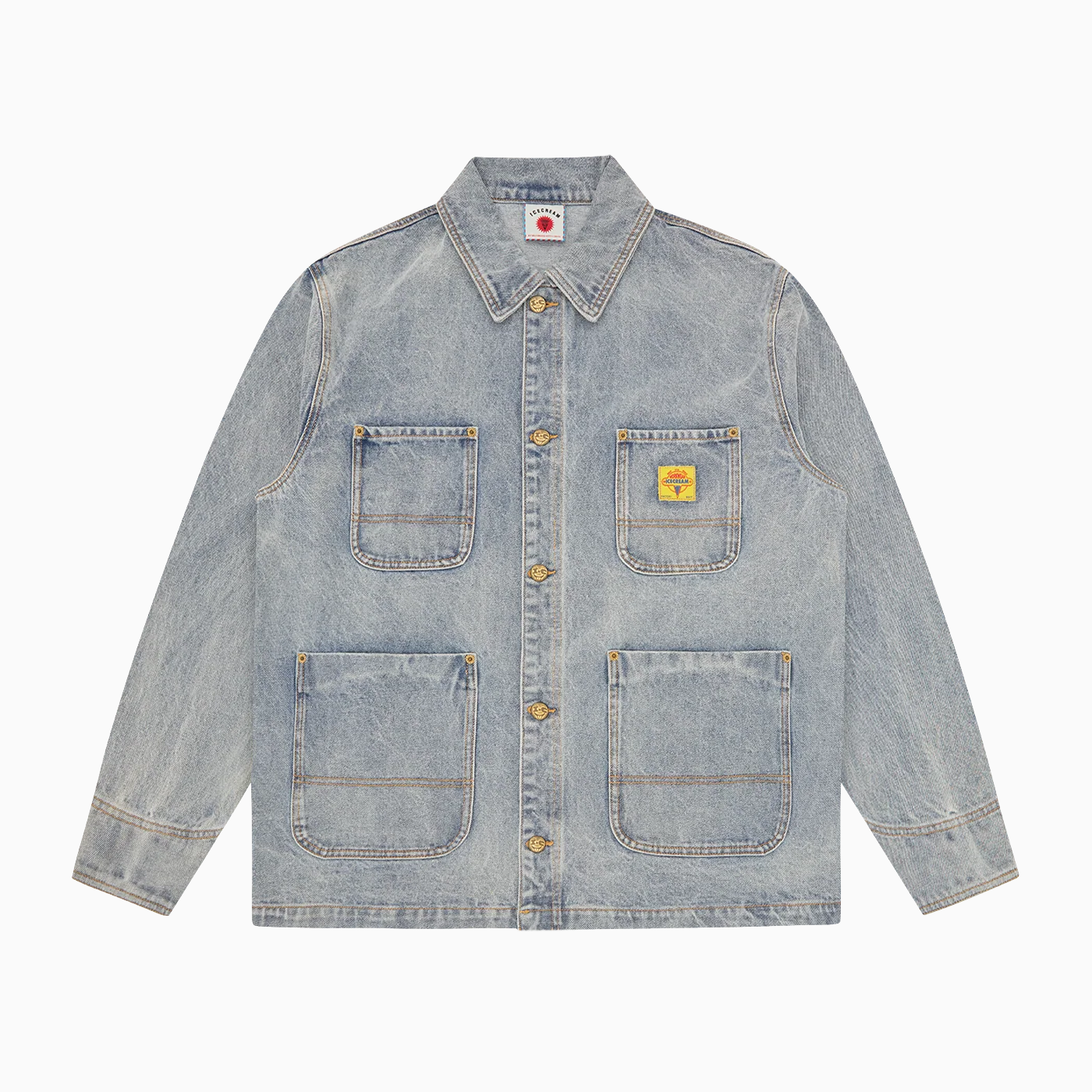 Icecream EU CONES & BONES DENIM CHORE JACKET