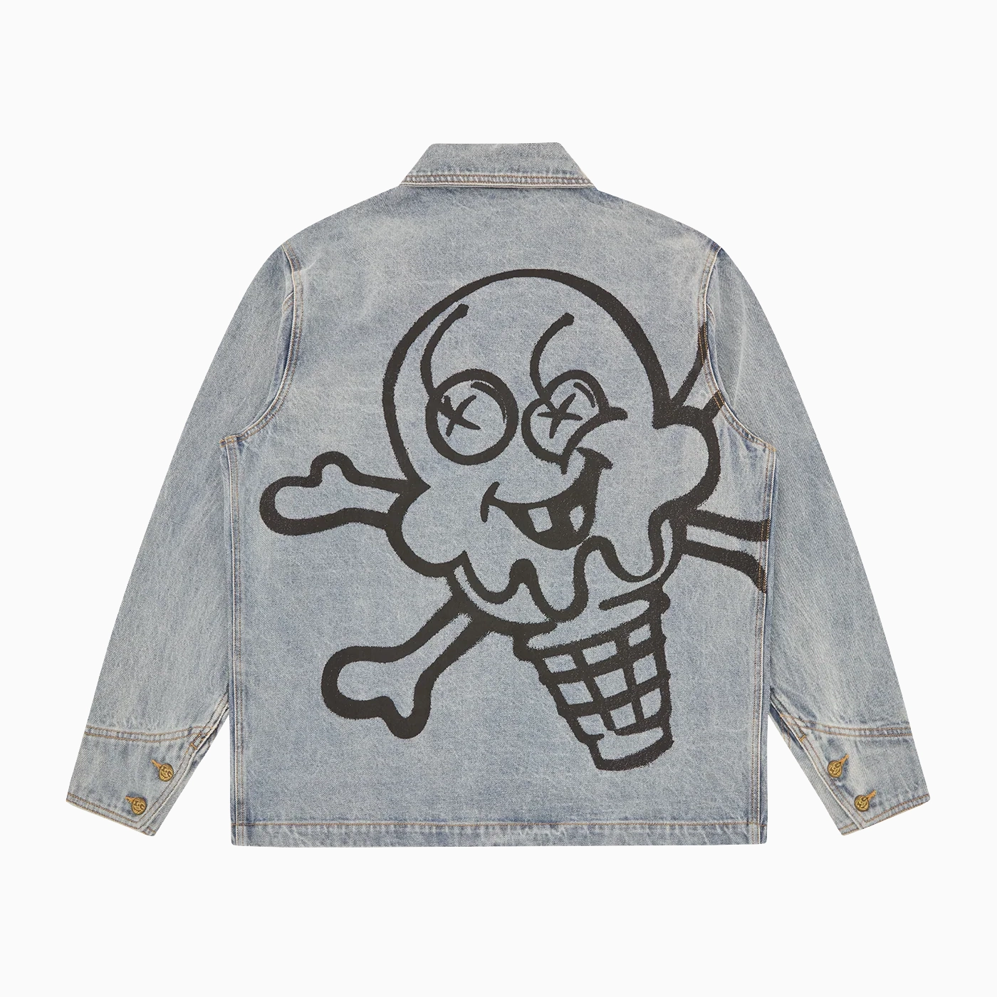 Icecream EU CONES & BONES DENIM CHORE JACKET