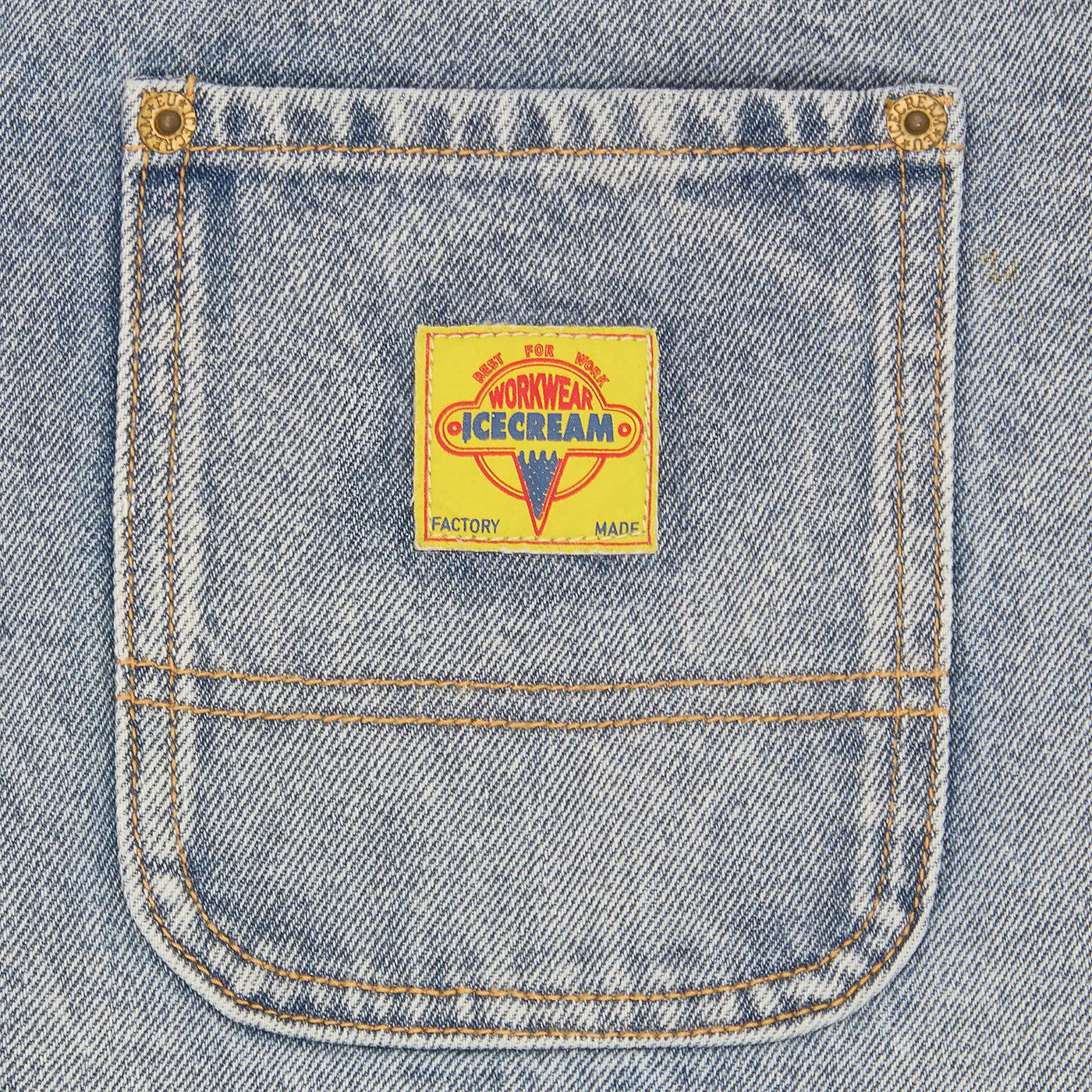 Icecream EU CONES & BONES DENIM CHORE JACKET