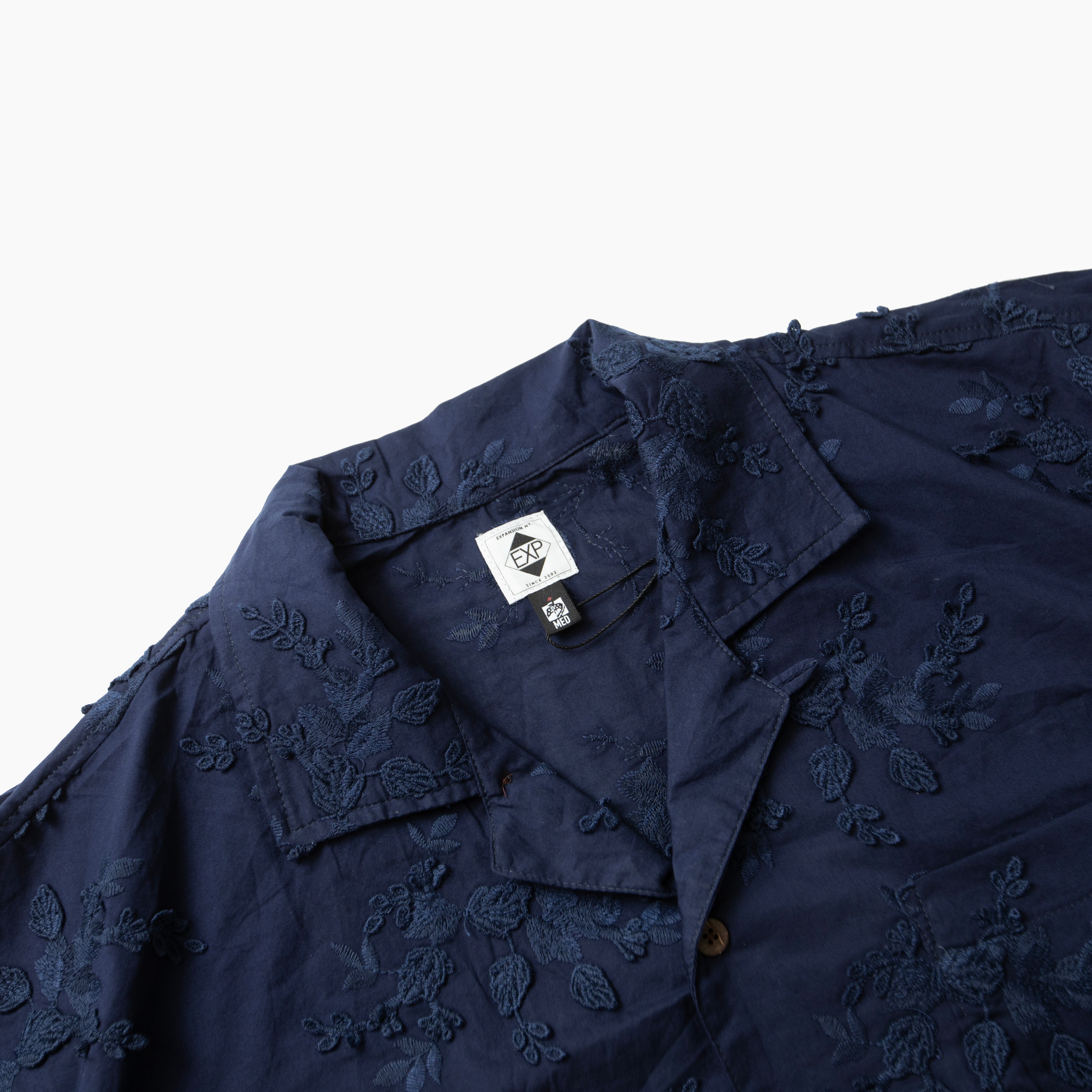 オープンカラーシャツ 刺繍 | Expansion NY Manhattan Luxor Shirts