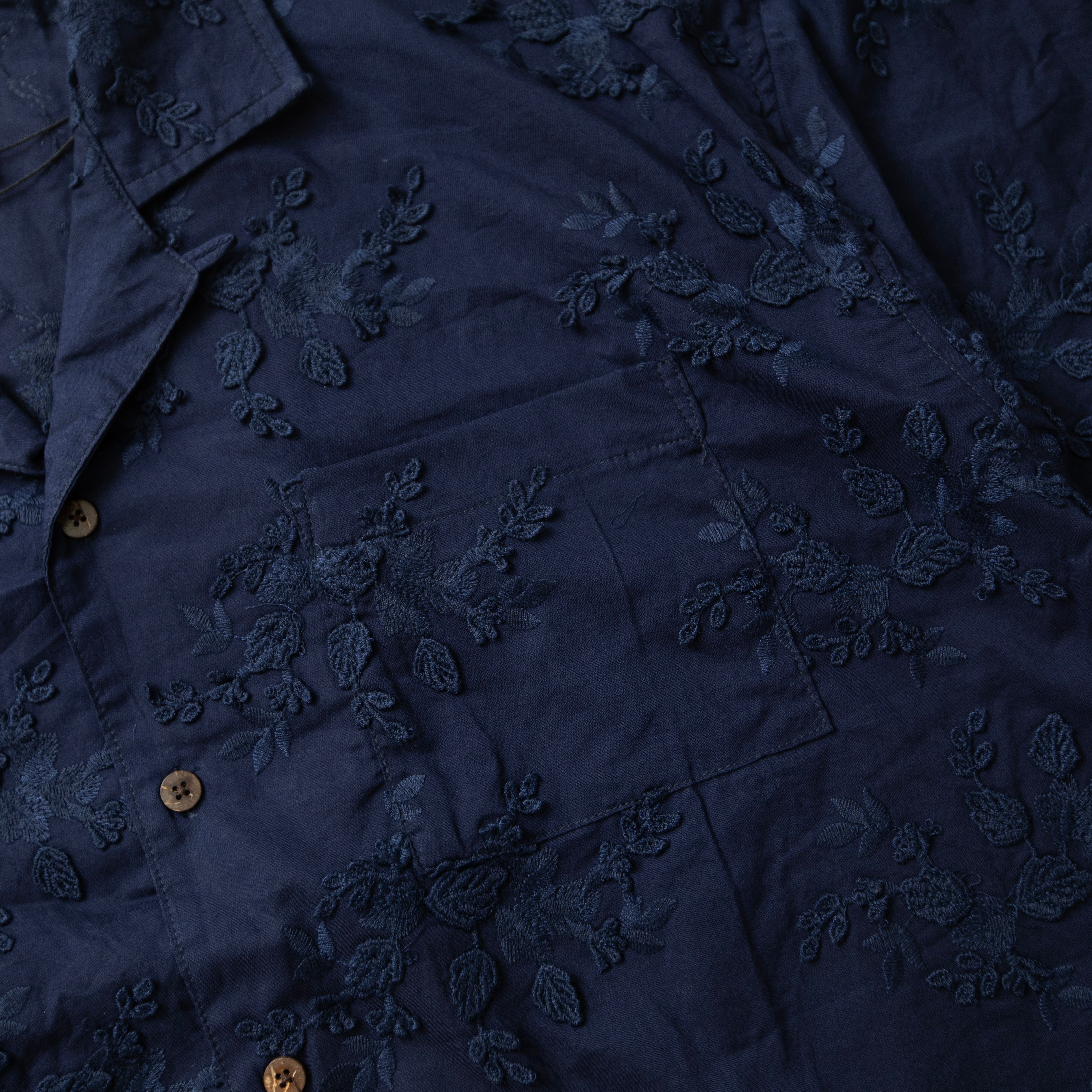オープンカラーシャツ 刺繍 | Expansion NY Manhattan Luxor Shirts