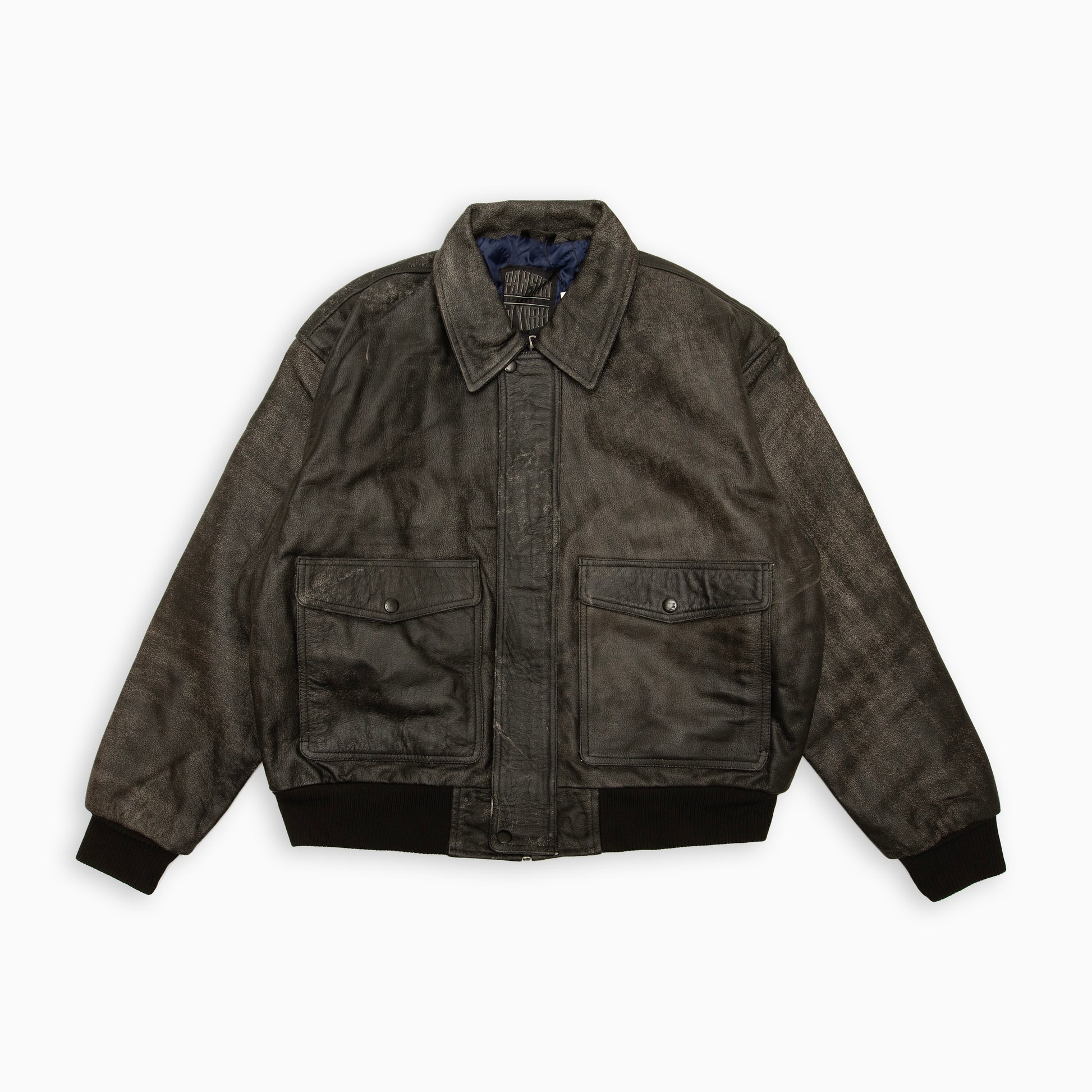 EXPANSION NY " A-2. LEATHER Jacket "