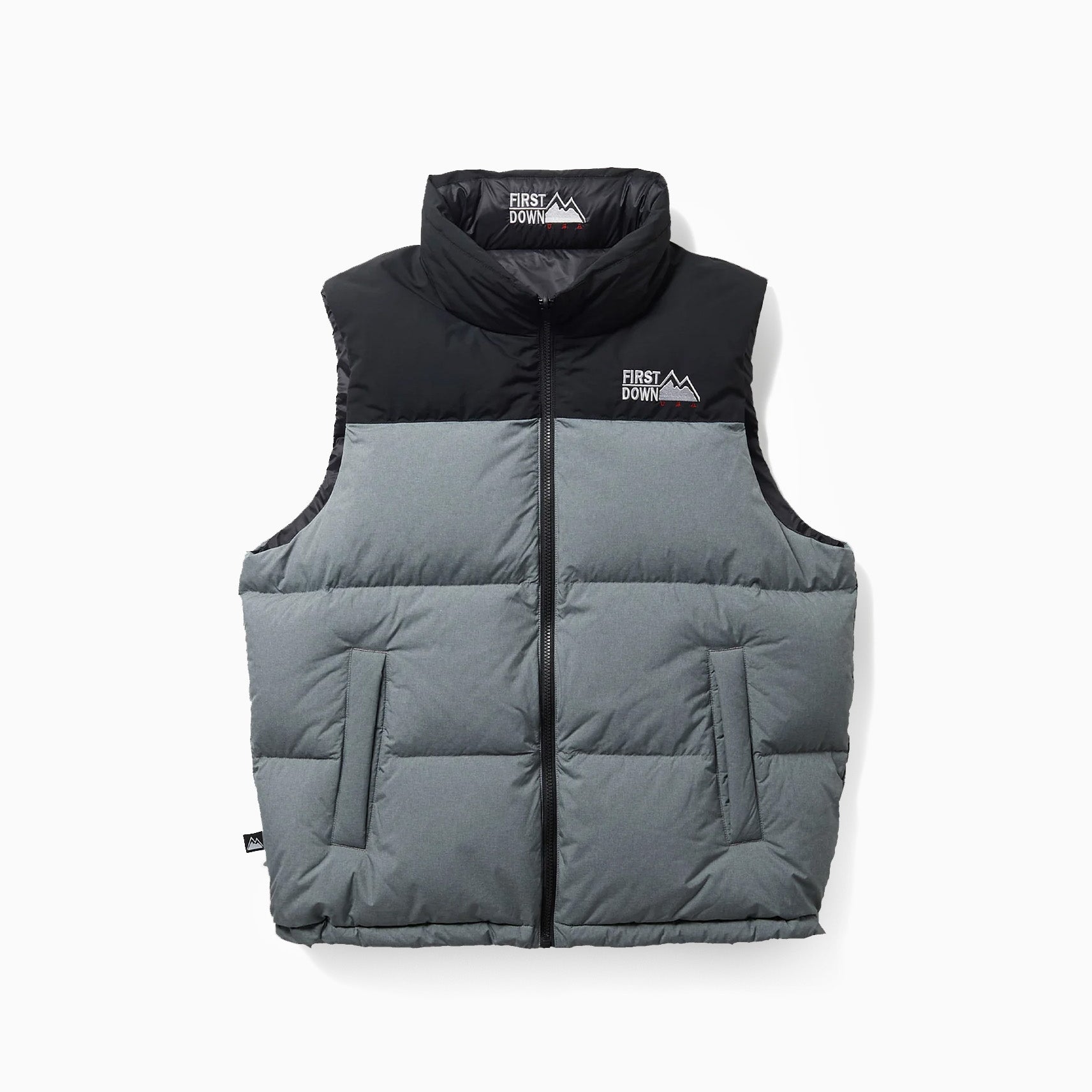 FIRST DOWN USA LIGHT BUBBLE DOWN VEST