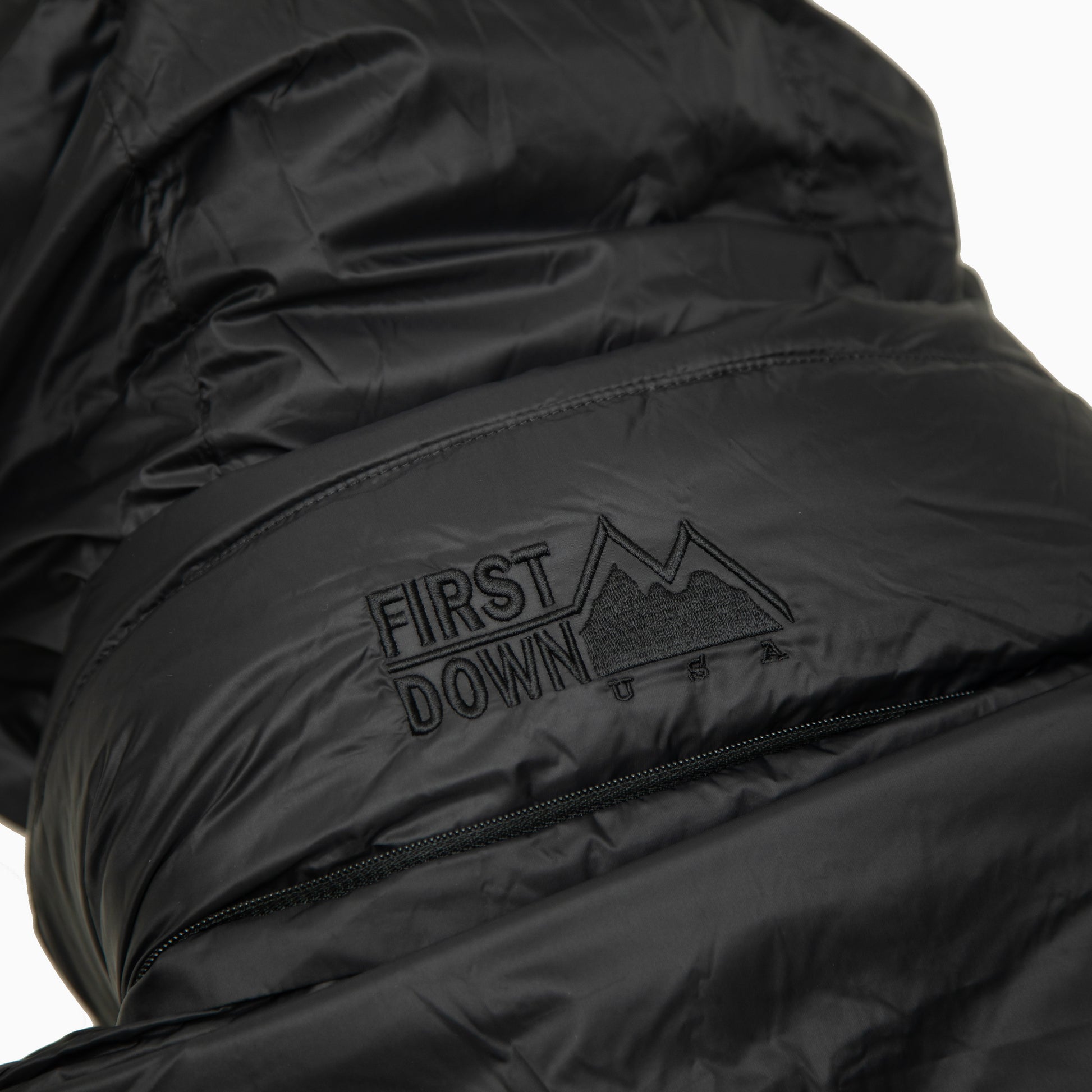 FIRST DOWN Bubble Down JKT Hood Short SMU