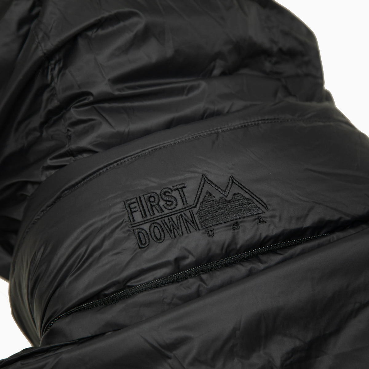 FIRST DOWN Bubble Down JKT Hood Short SMU