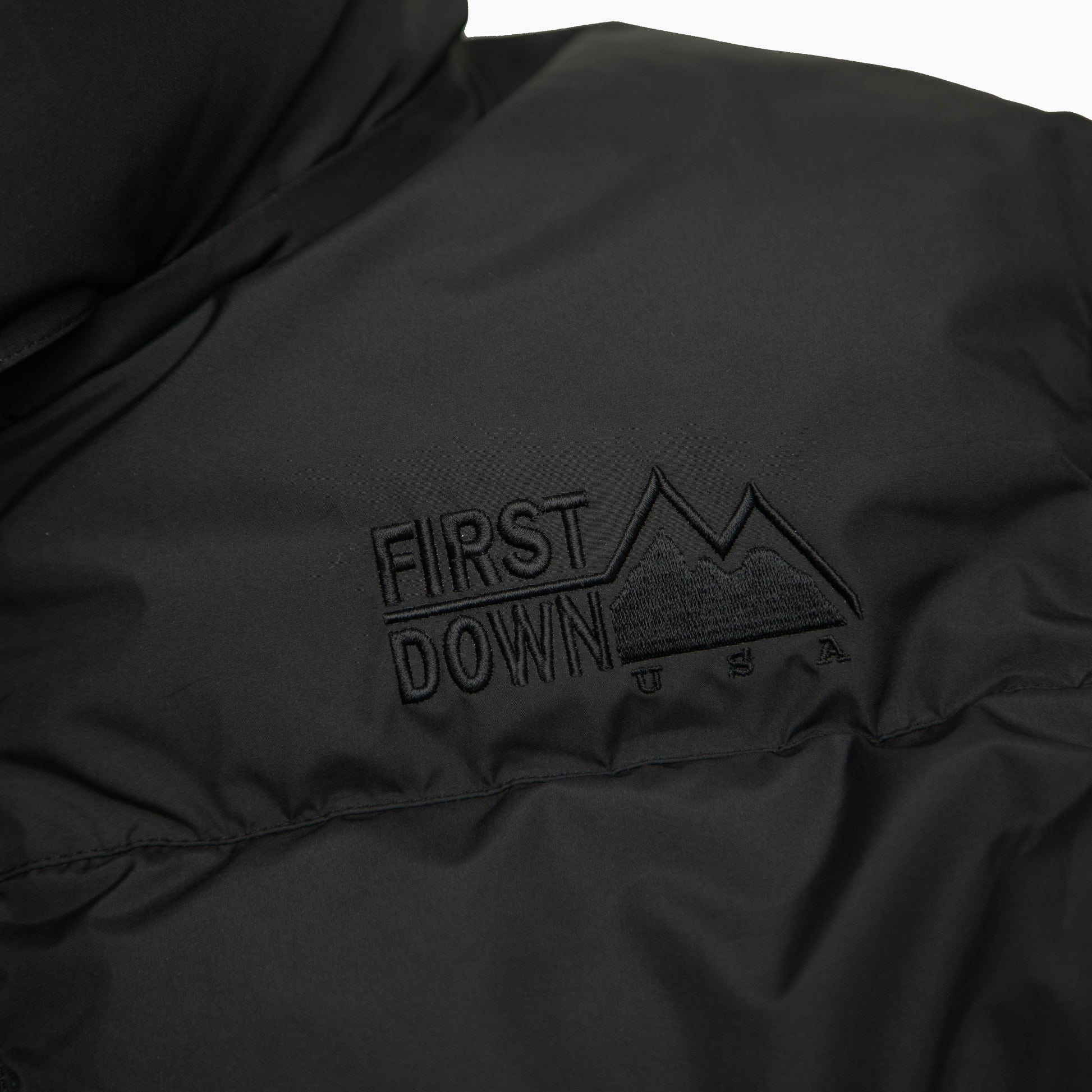 FIRST DOWN Bubble Down JKT Hood Short SMU