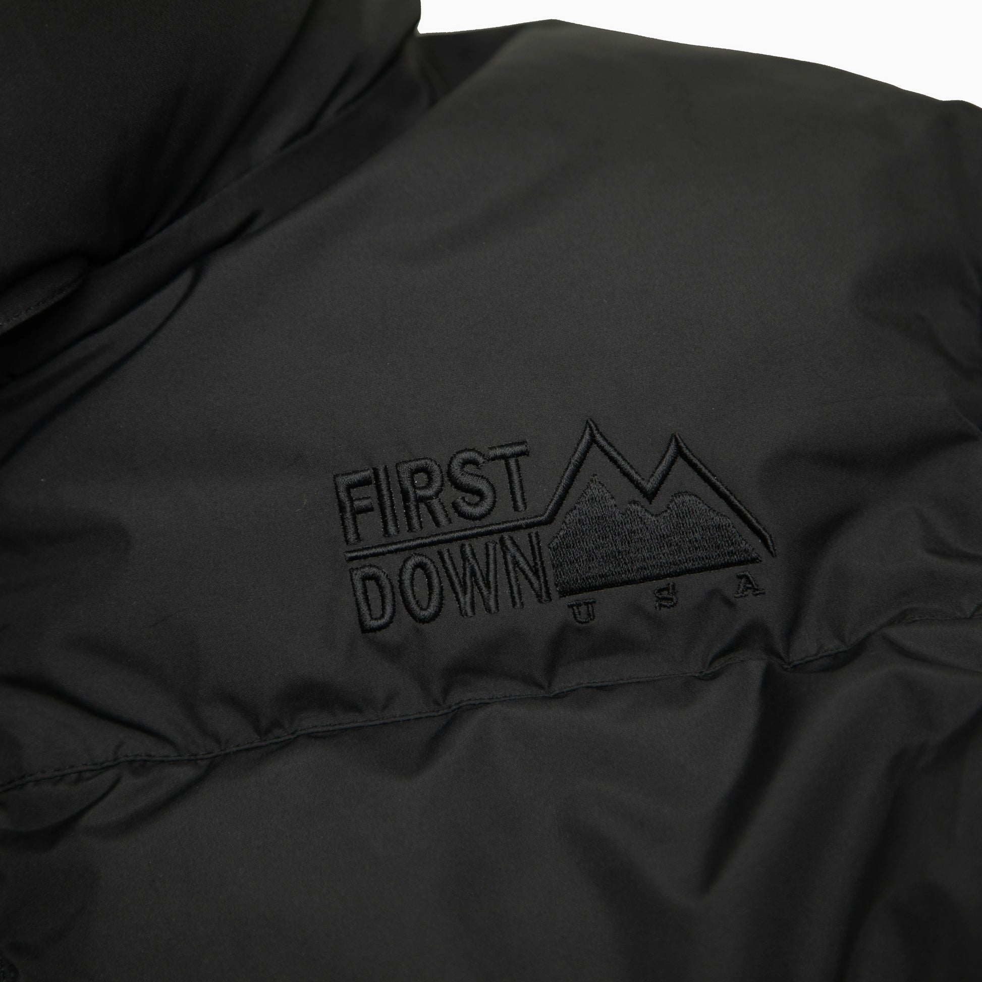 FIRST DOWN Bubble Down JKT Hood Short SMU