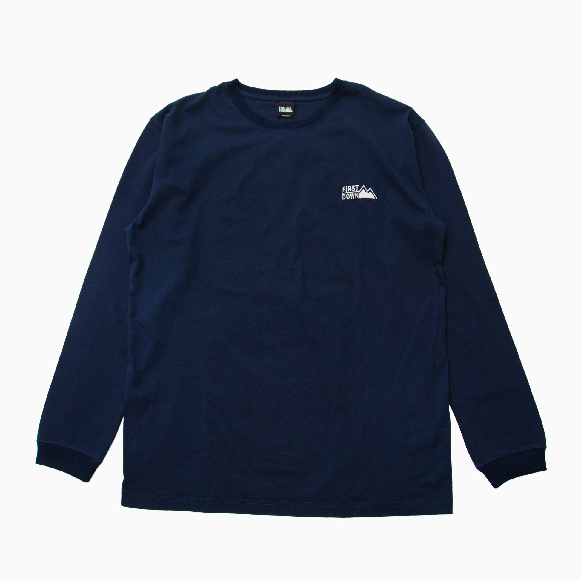 FIRST DOWN USA LOGO L/S TEE