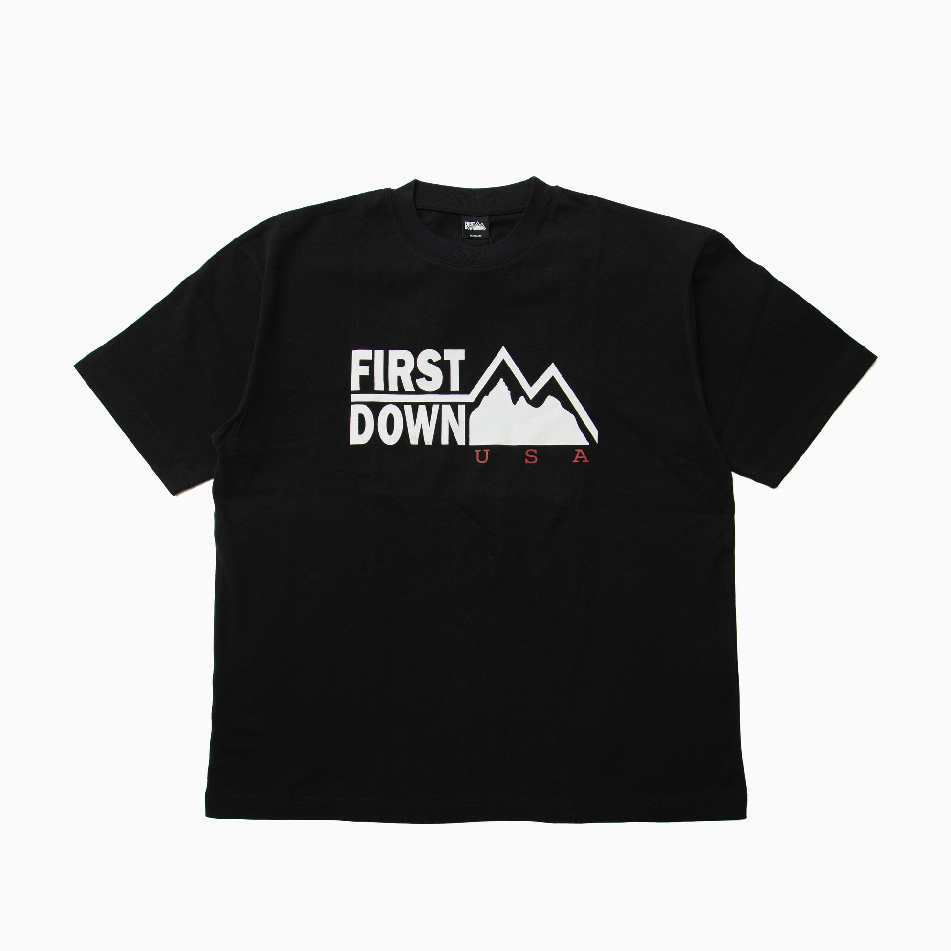 FIRST DOWN USA FDUSA S/S TEE COTTON JERSEY