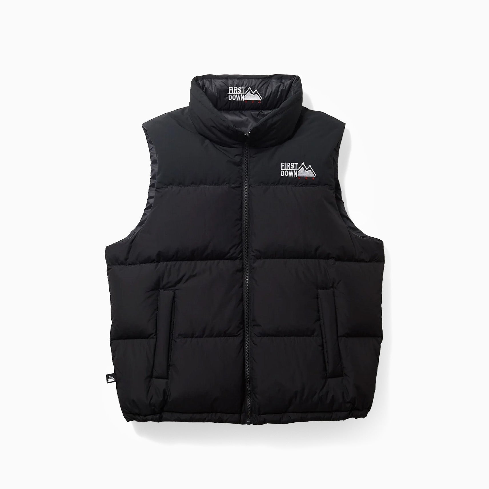 FIRST DOWN USA LIGHT BUBBLE DOWN VEST