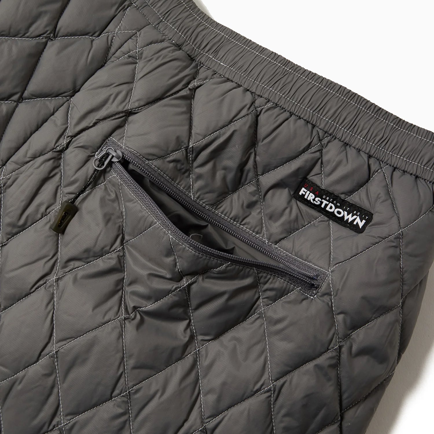 FIRST DOWN LIGHT DOWN PANTS FLEECE LINING