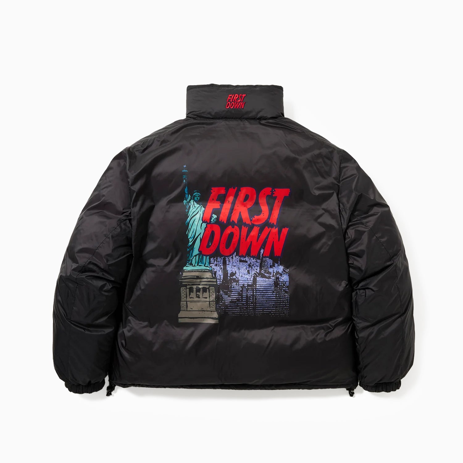 RABBIT FOOT × FIRST DOWN BUBBLE DOWN JKT MICROFT