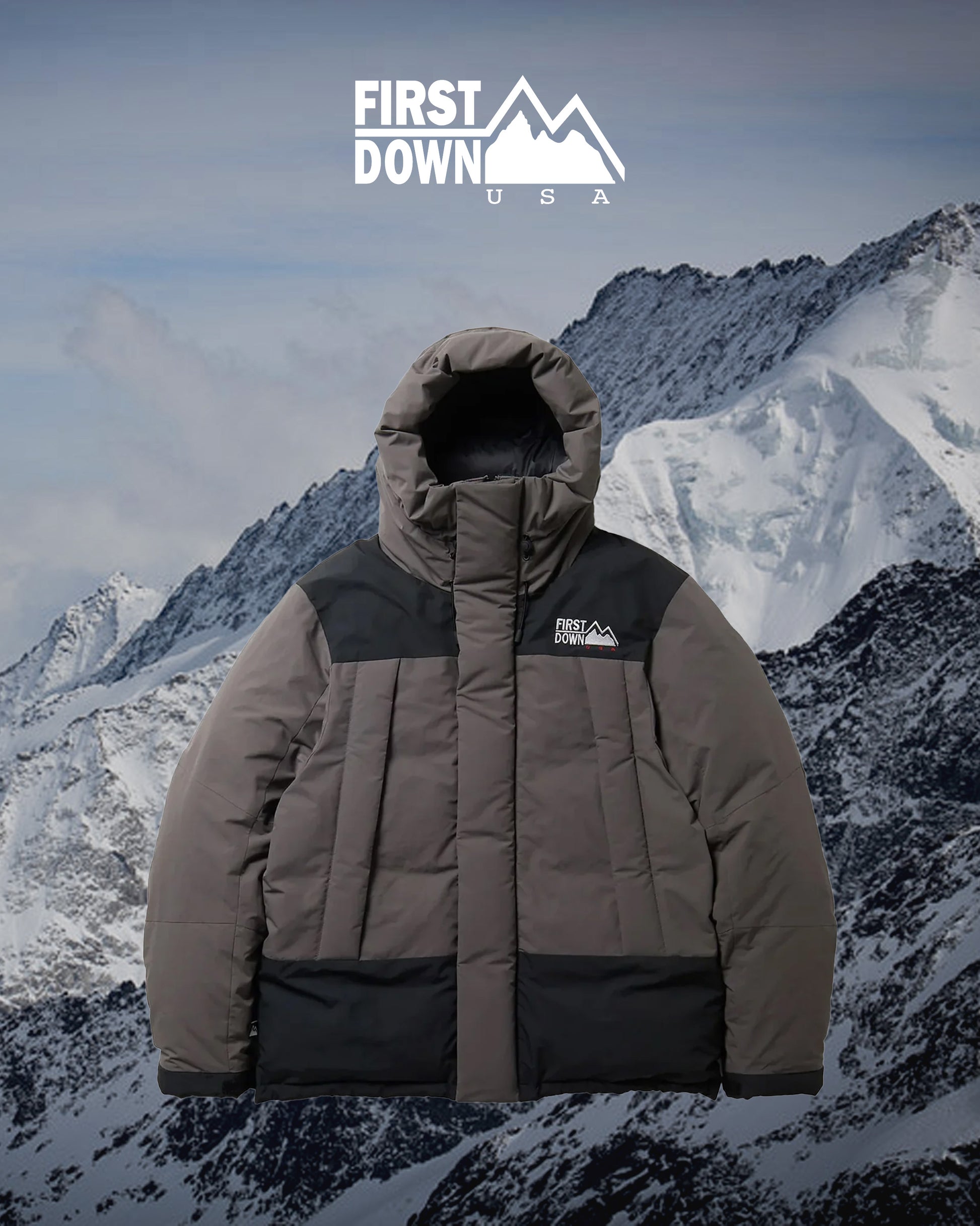 FIRST DOWN　WRAP DOWN PARKA DICROS MAURI