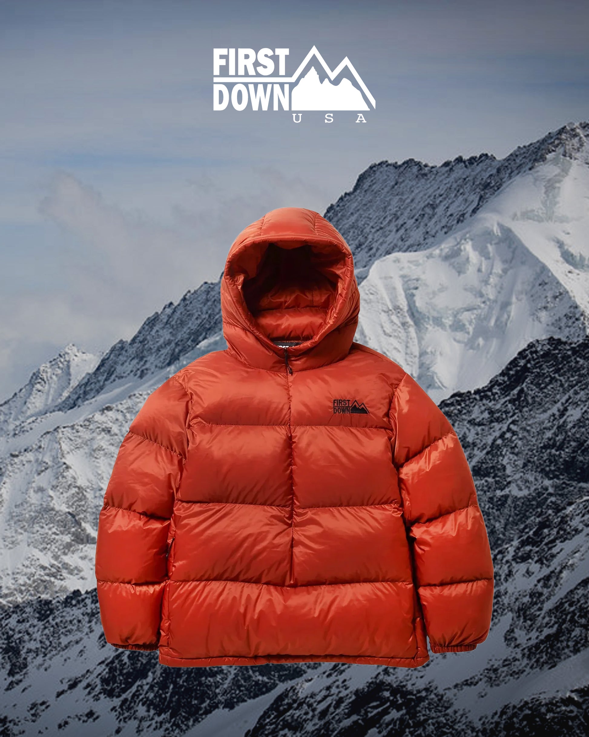 FIRST DOWN LIGHT BUBBLE DOWN ANORAK