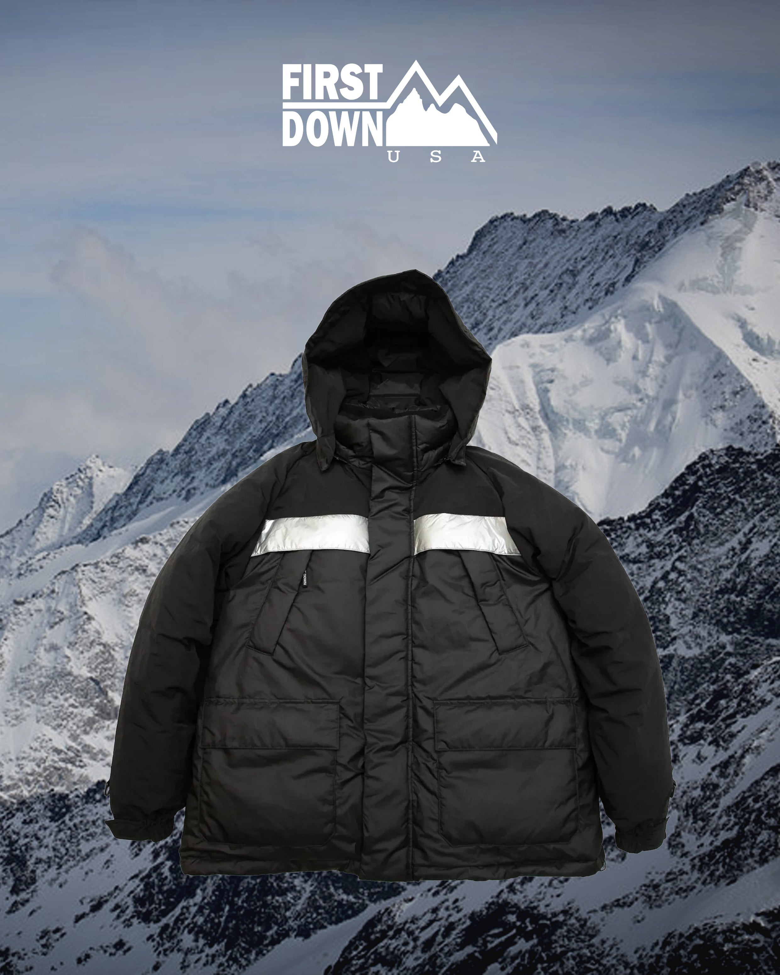 FIRST DOWN　heriitage switching down jacket