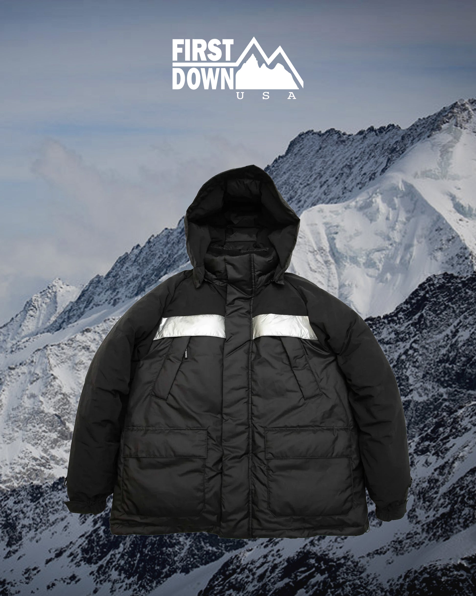 FIRST DOWN　heriitage switching down jacket
