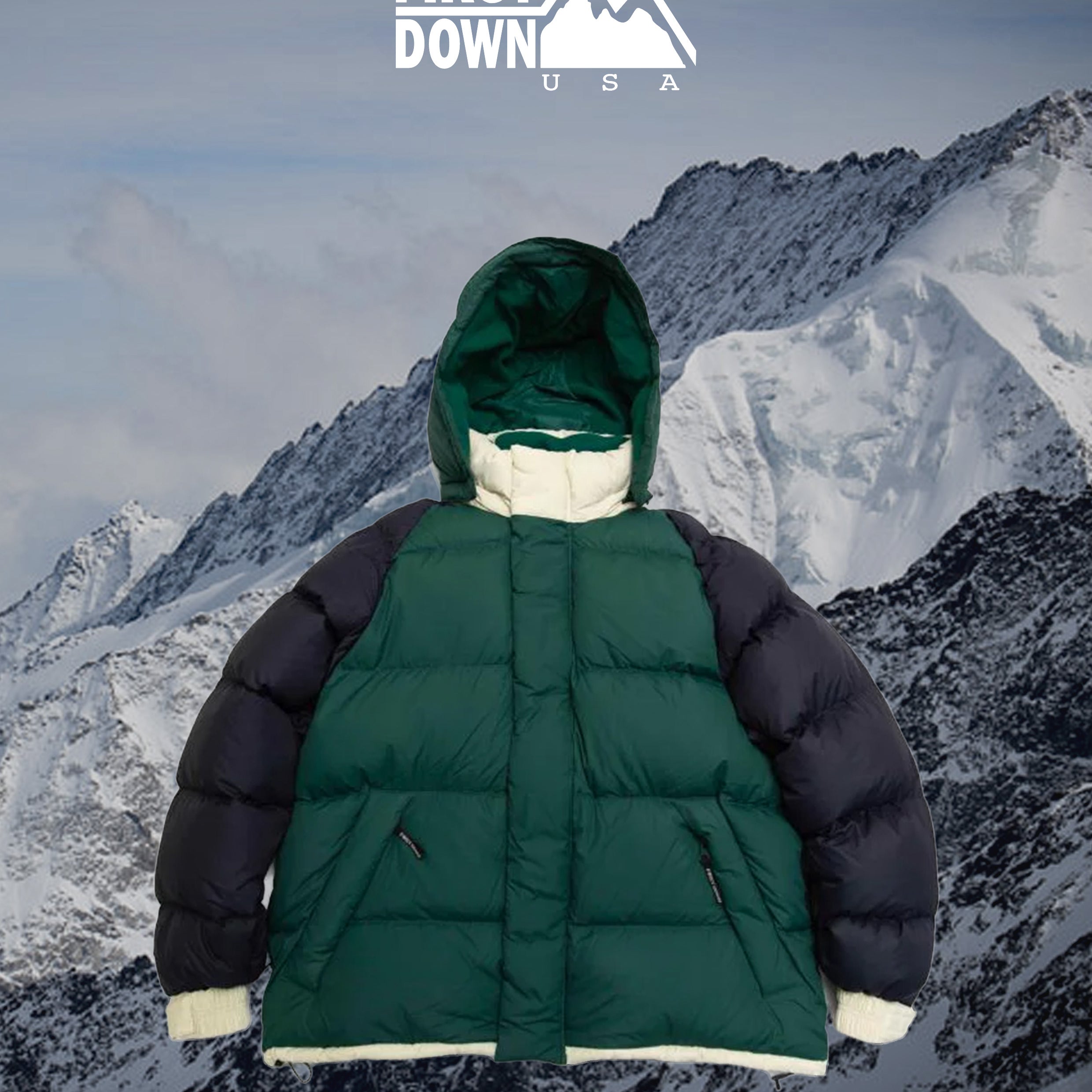 FIRST DOWN HOOD DETACHABLE DOWN JKT MICROFT