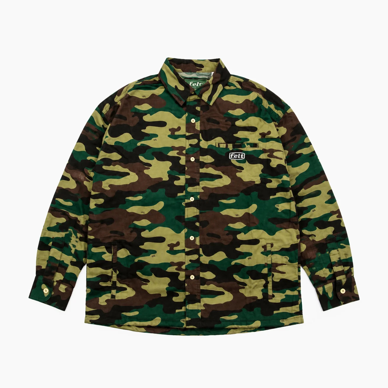 felt -Corduroy Overshirt