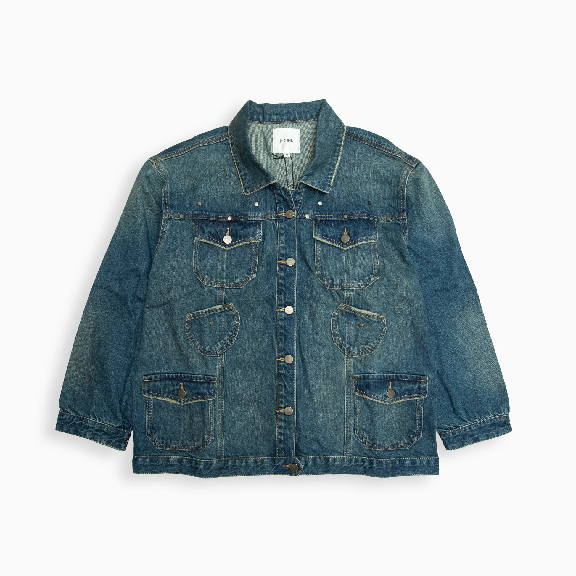 FOUND Denim Carpenter Jacket