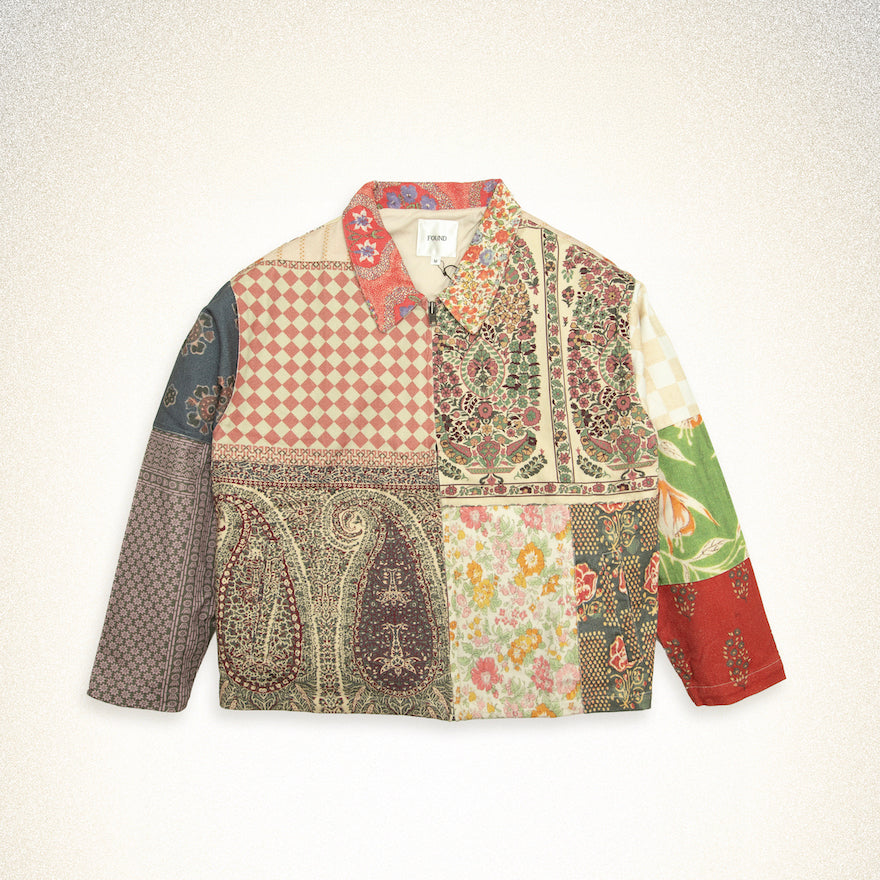 FOUND Tapestry Twill Jacket in multi