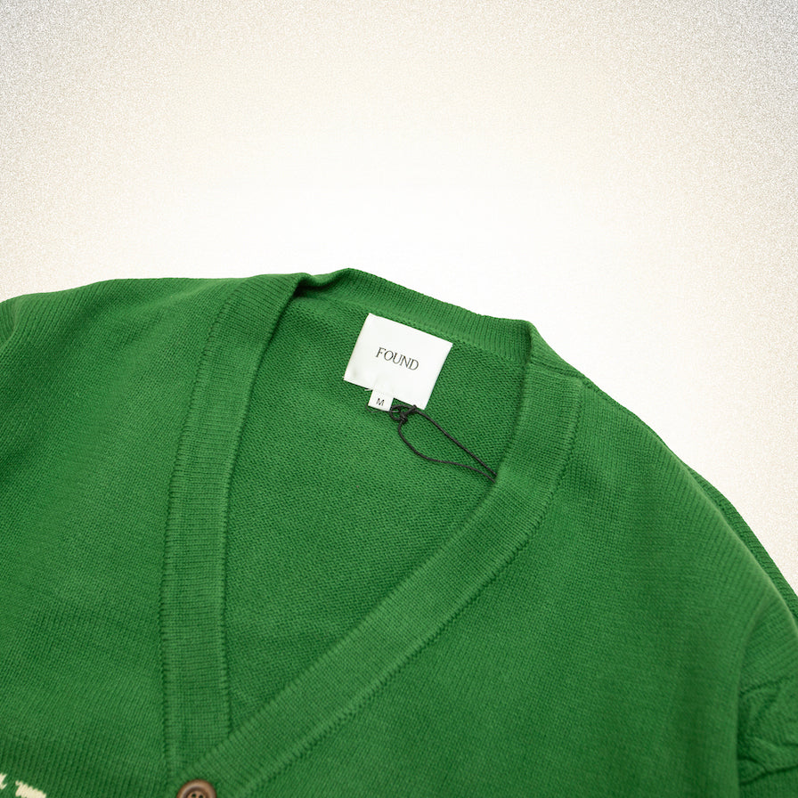 FOUND Paisley Knit Cardigan