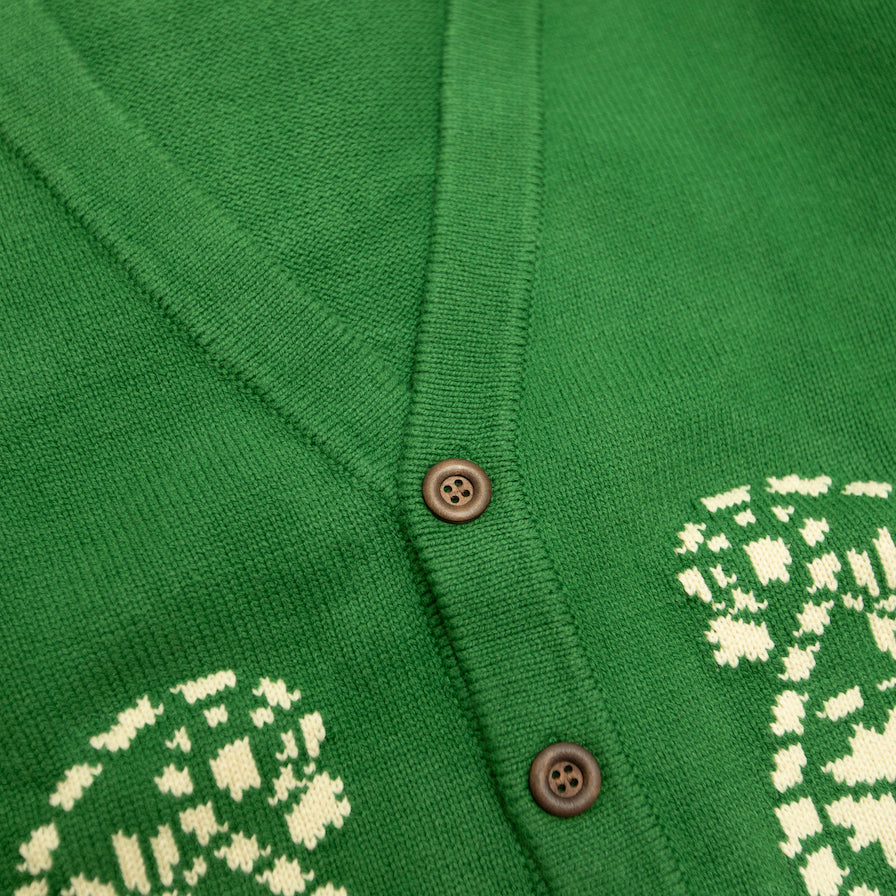 FOUND Paisley Knit Cardigan