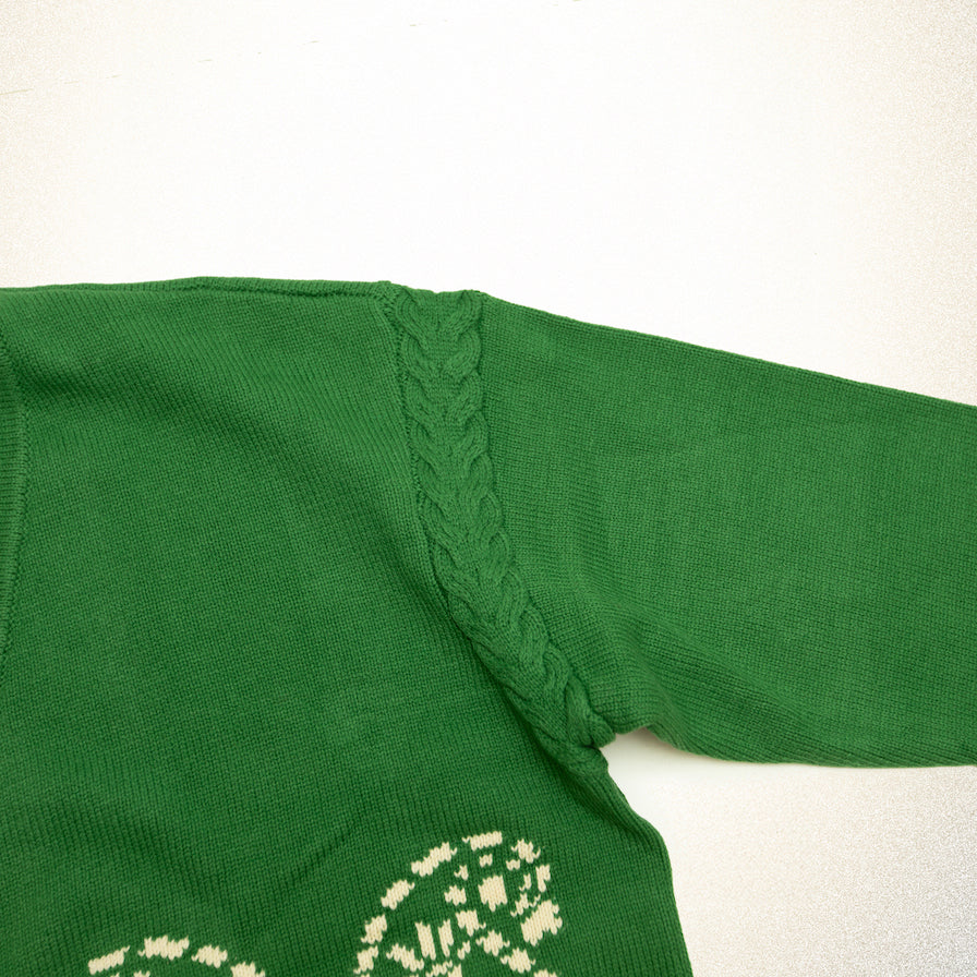 FOUND Paisley Knit Cardigan