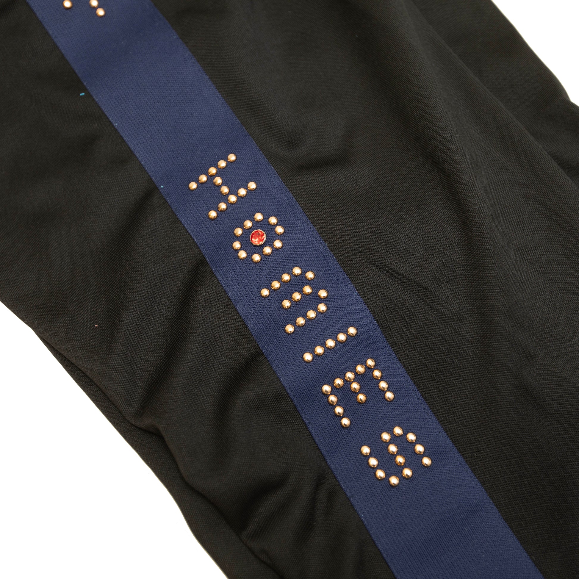 FOR THE HOMIES STUDDED TRACK XXTRA-BAGGY PANT