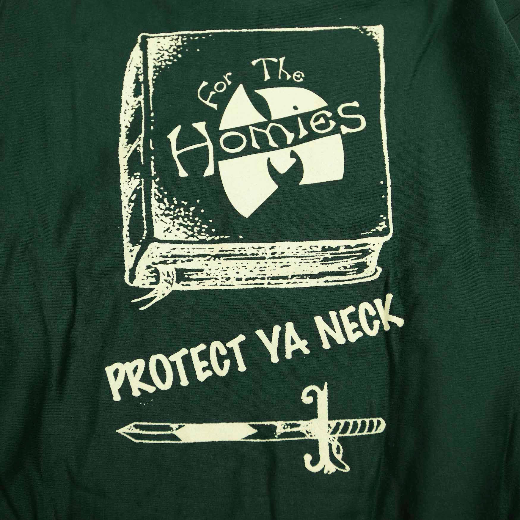 FOR THE HOMIES PROTECT YA NECK CREWNECK