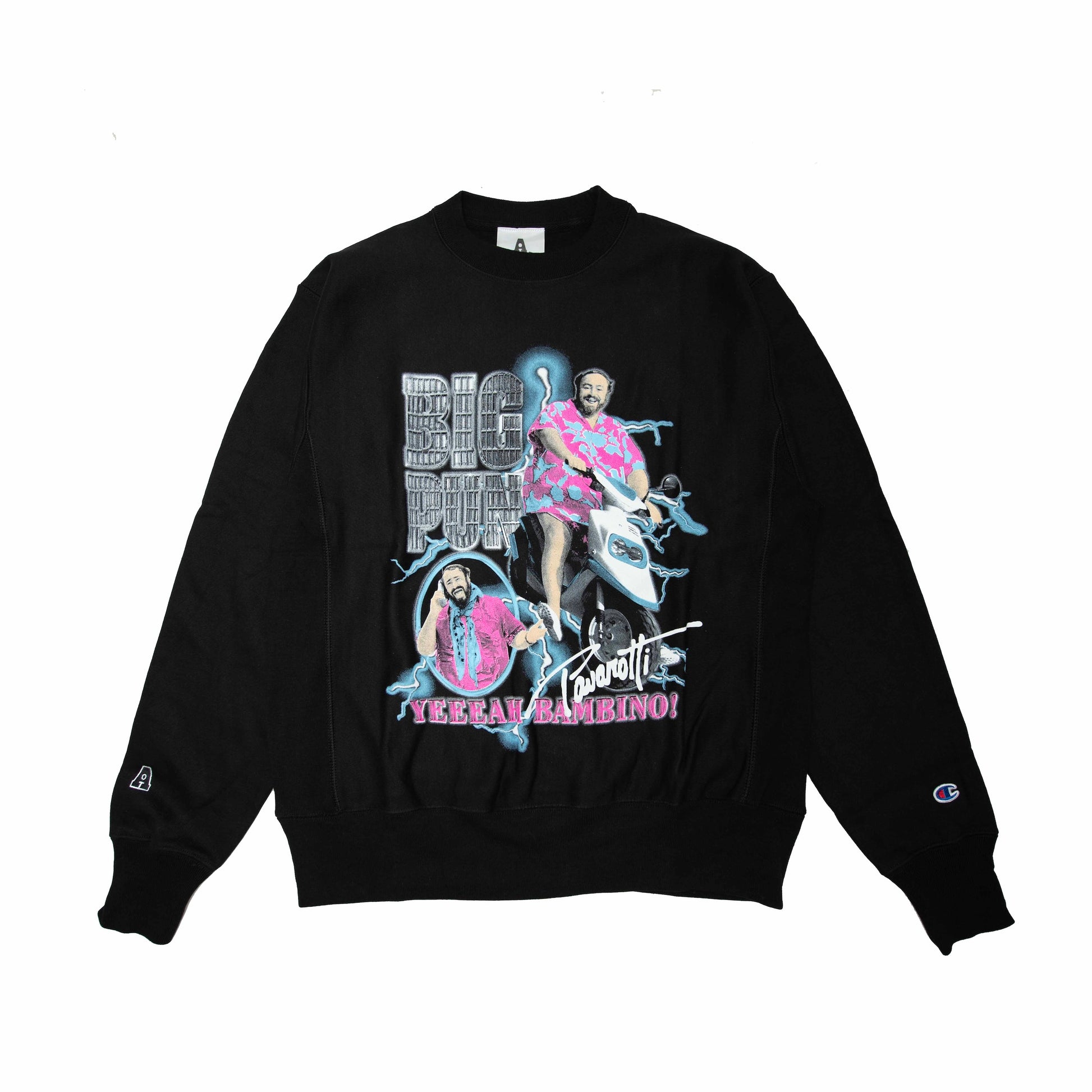 FOR THE HOMIES YEAH BAMBINO CREWNECK