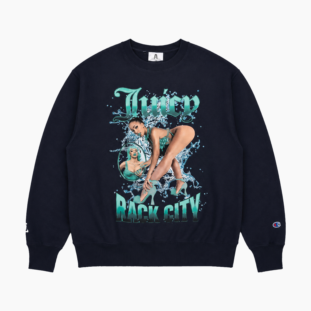 FOR THE HOMIES JUICY CREWNECK