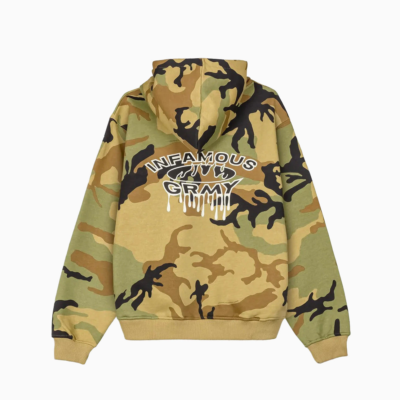 GRIMEY FOLLOW THE DOLLAR CAMO VINTAGE HOODIE
