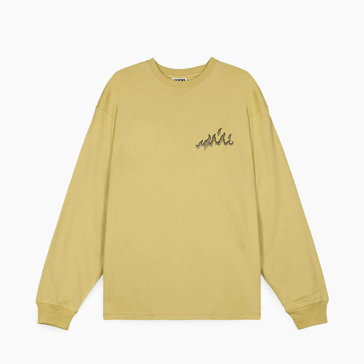 GRIMEY BURN IN FLAMES LONG SLEEVE TEE