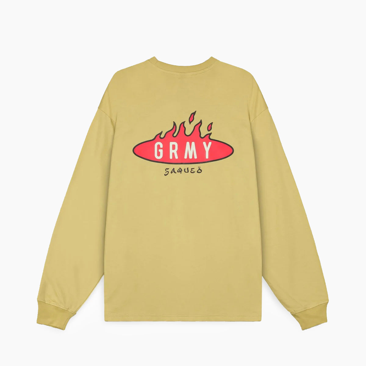 GRIMEY BURN IN FLAMES LONG SLEEVE TEE