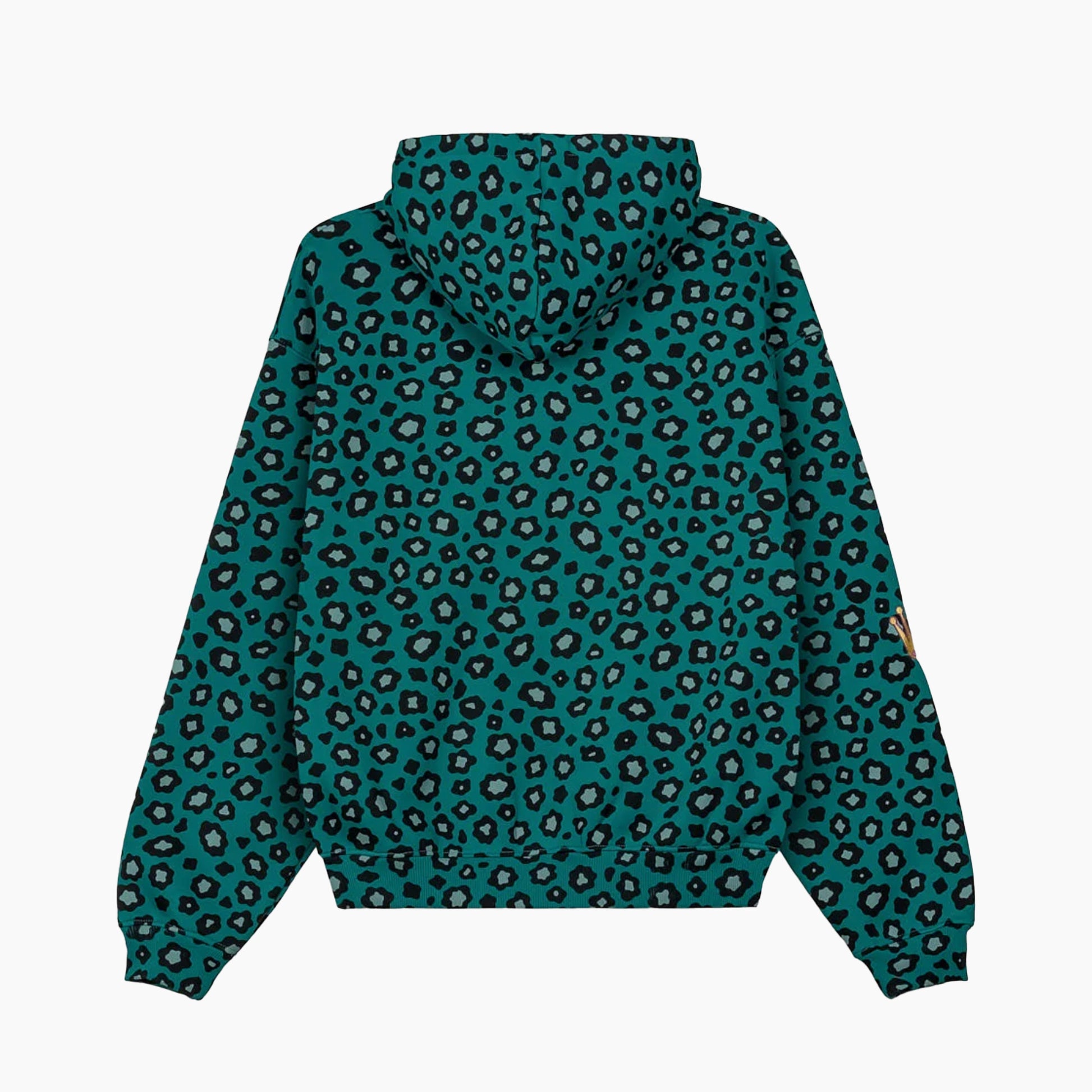 Grimey Royal Paw Boxy Green Sweatshirt