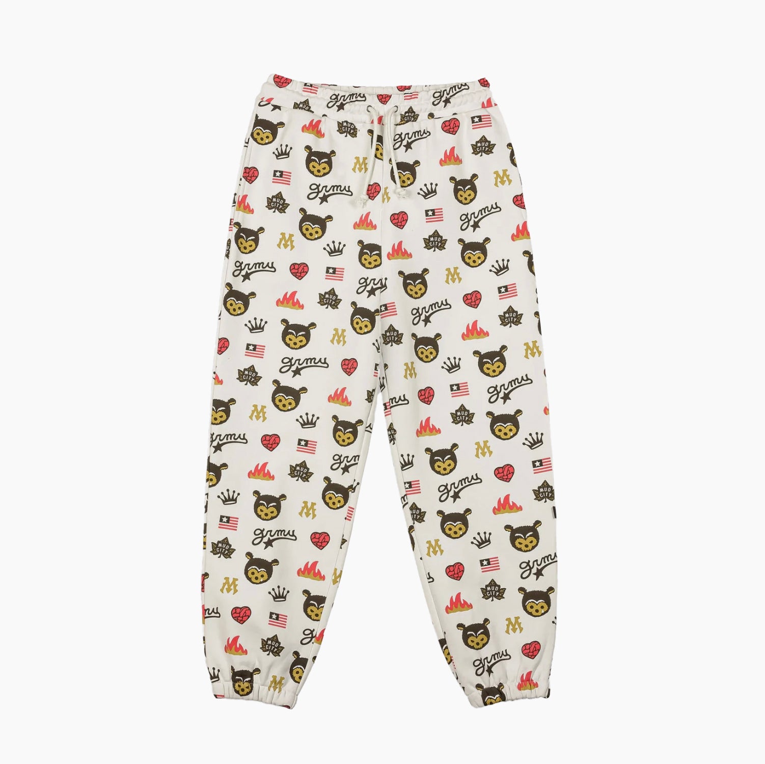 GRIMEY Mud'S The Residence Bear Off White Pants