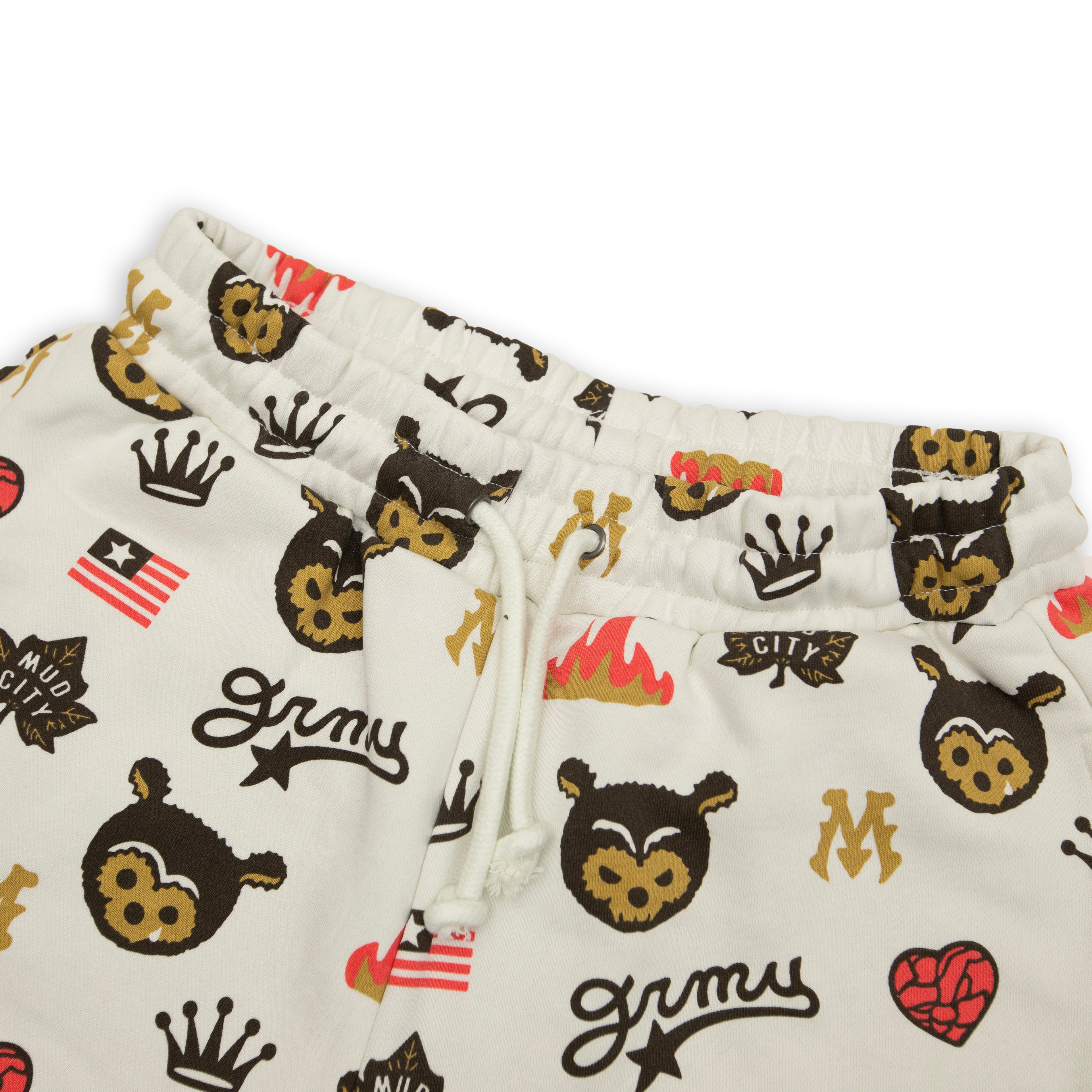 GRIMEY Mud'S The Residence Bear Off White Pants