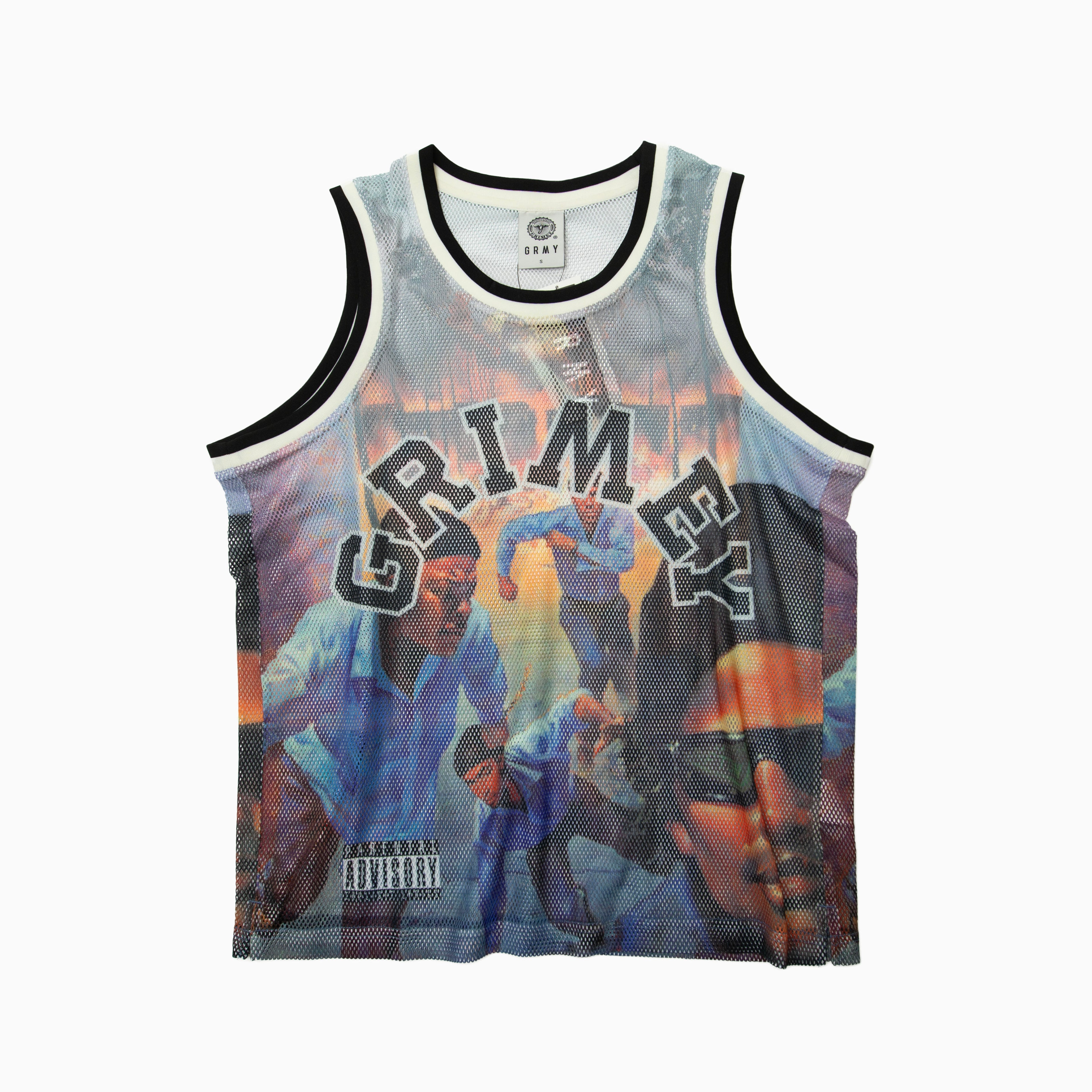 GRIMEY 100 MILES RELAXED BASKETBALL JERSEY