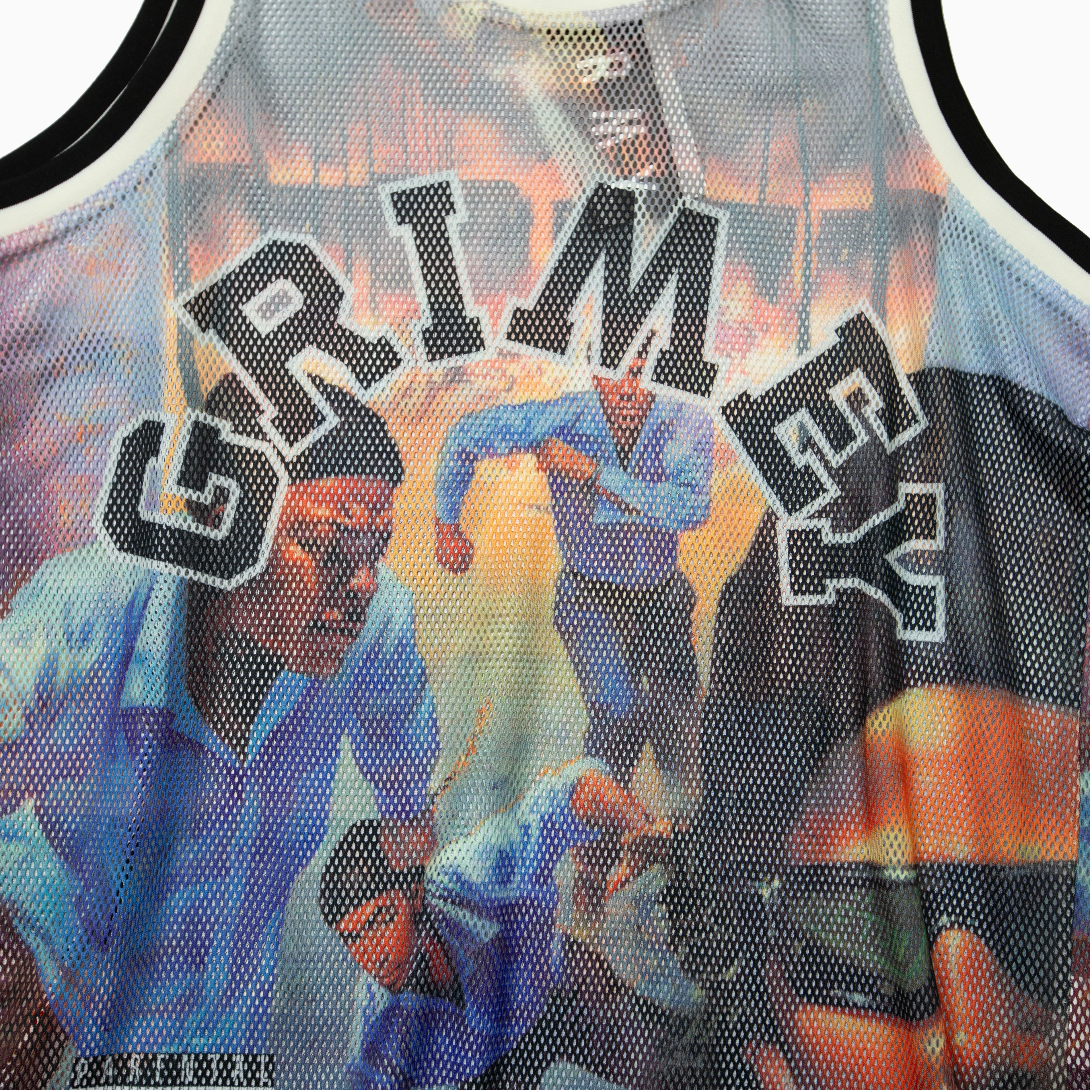 GRIMEY 100 MILES RELAXED BASKETBALL JERSEY