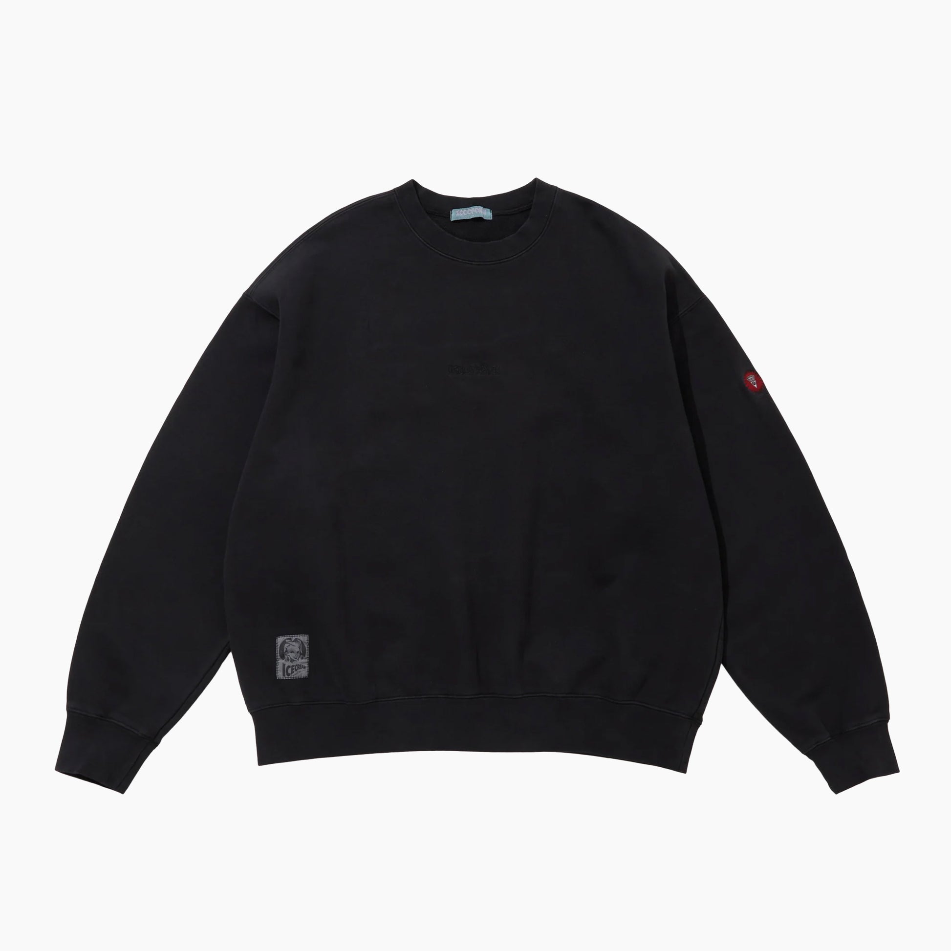 Icecream OVERDYED SWEATSHIRT RUNNING DOG