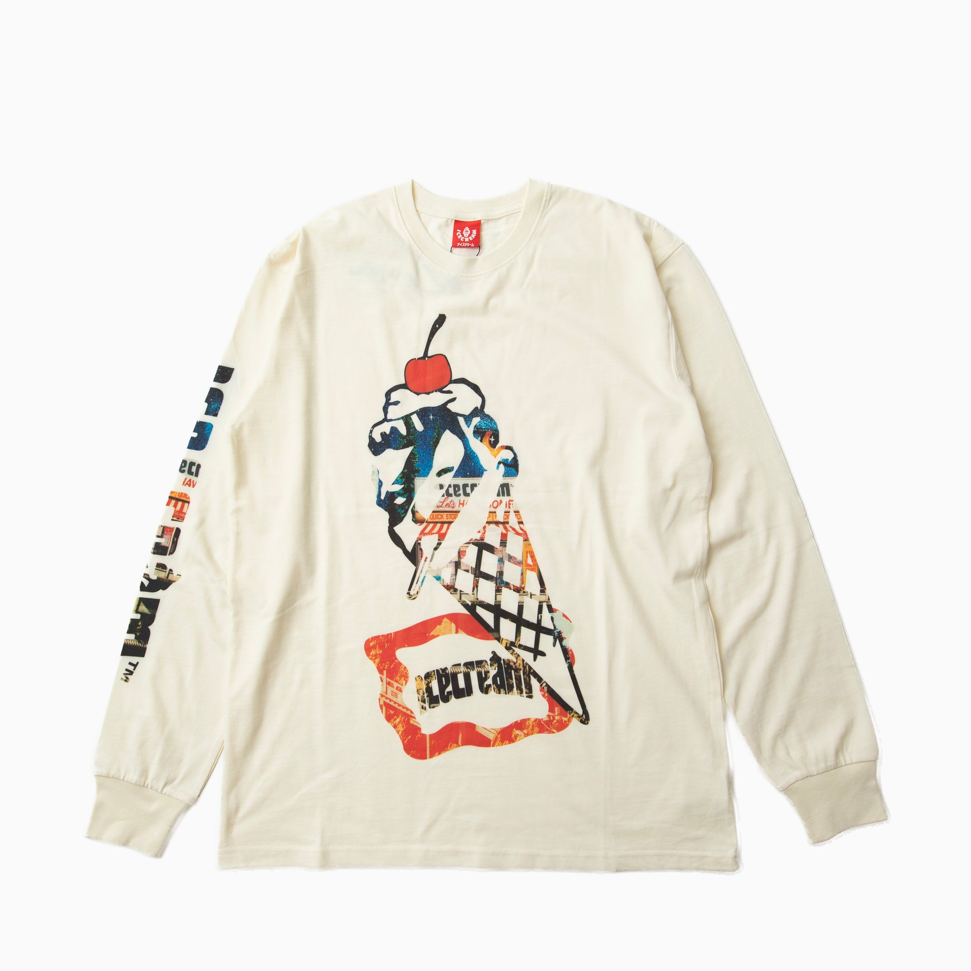 Icecream CONE MAN LS T-SHIRT